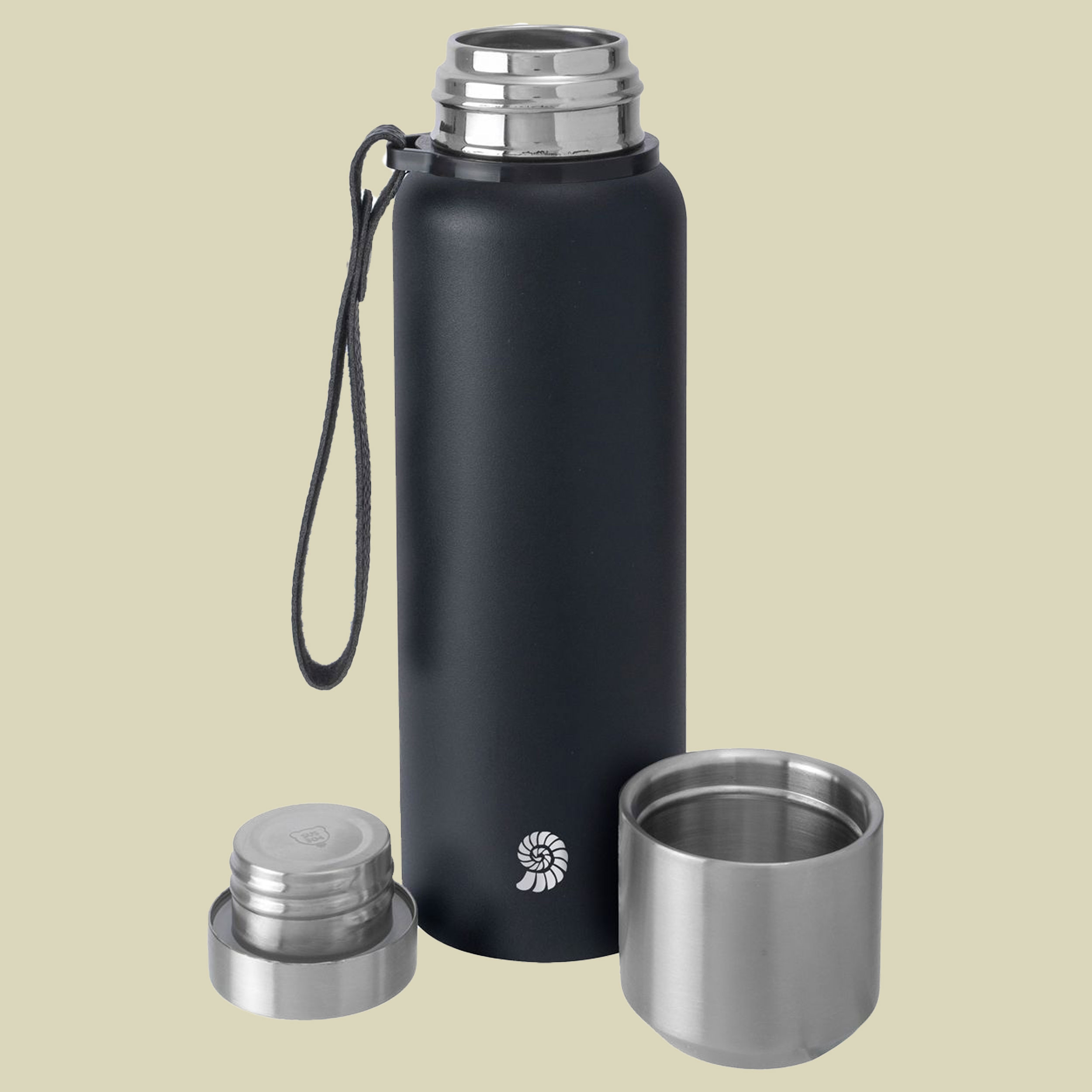 Isolierflasche 'PureSteel'