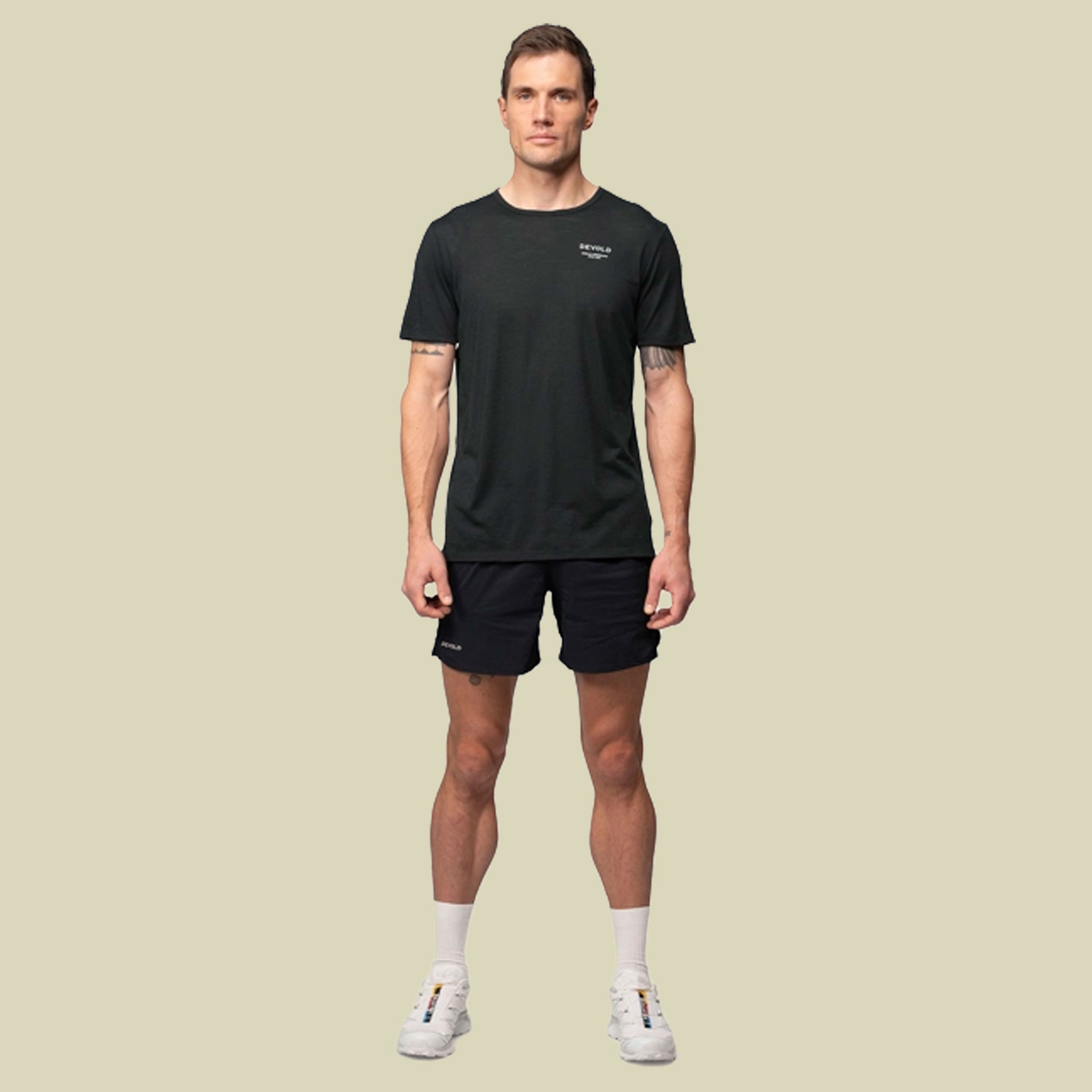 Active Worn By Tee Man XXL schwarz - black