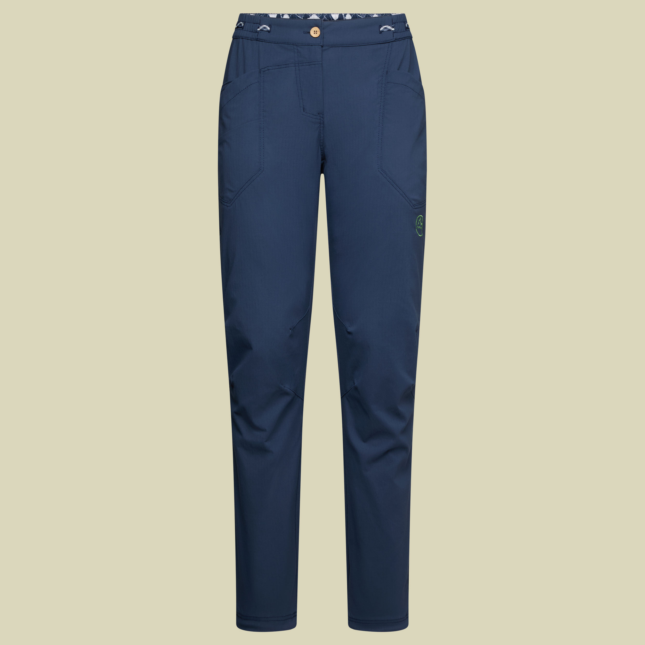 Labyrinth Pants Women M blau - Farbe night sky/aspen green
