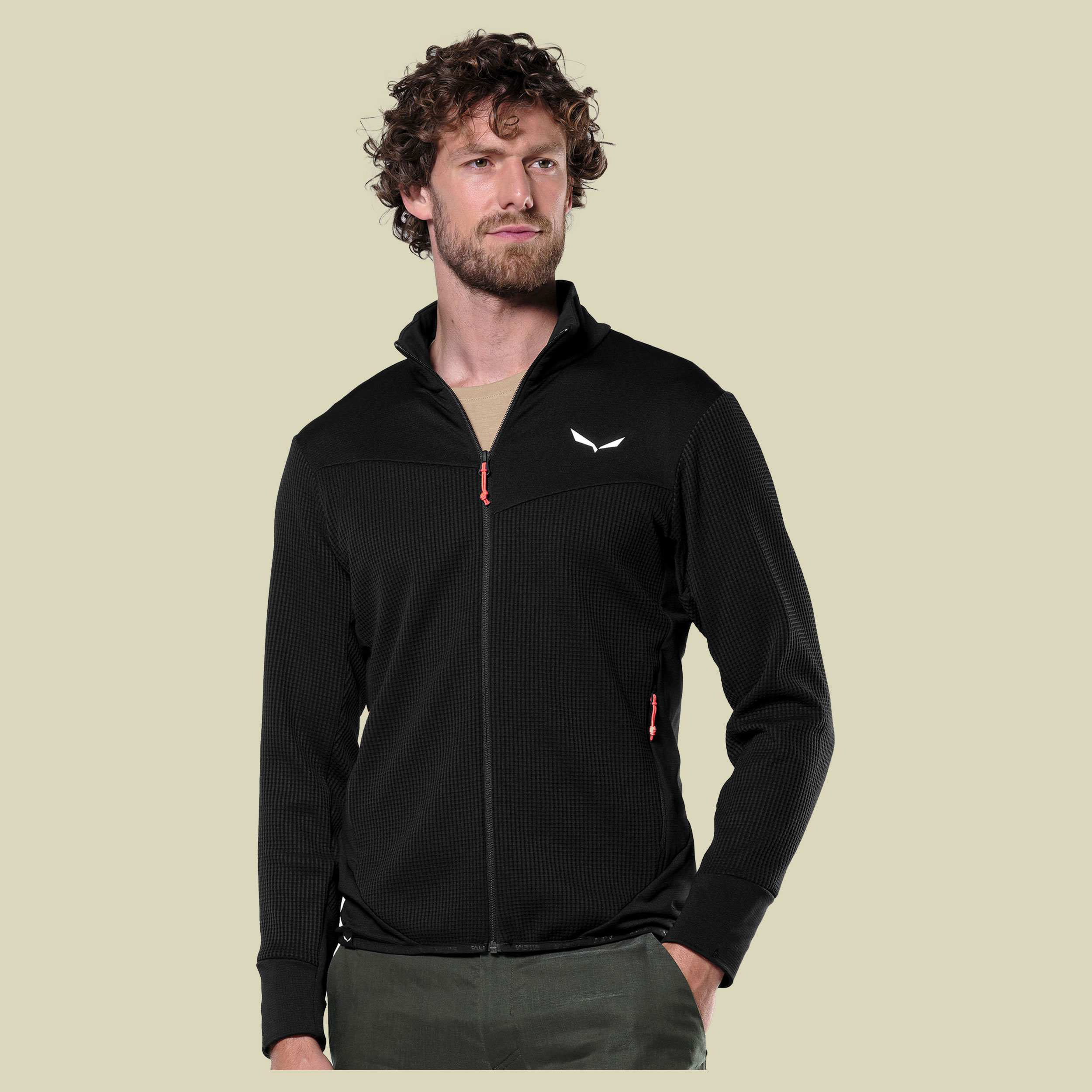 PUEZ Waffle Hyb PL Jacket Men schwarz S - black out
