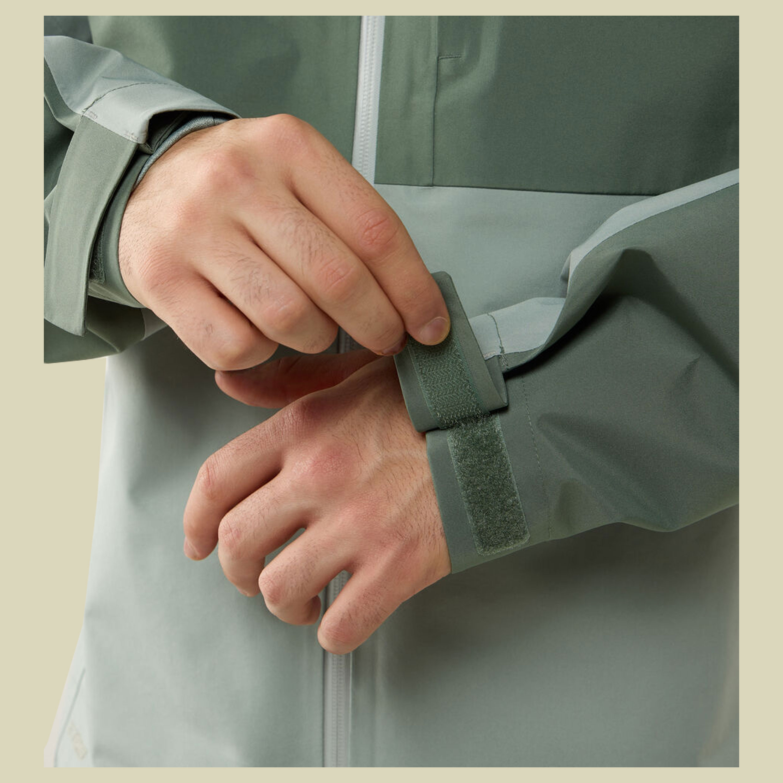 Front Proof II Jacket Men XL grün II - chlorophyll green/dew green