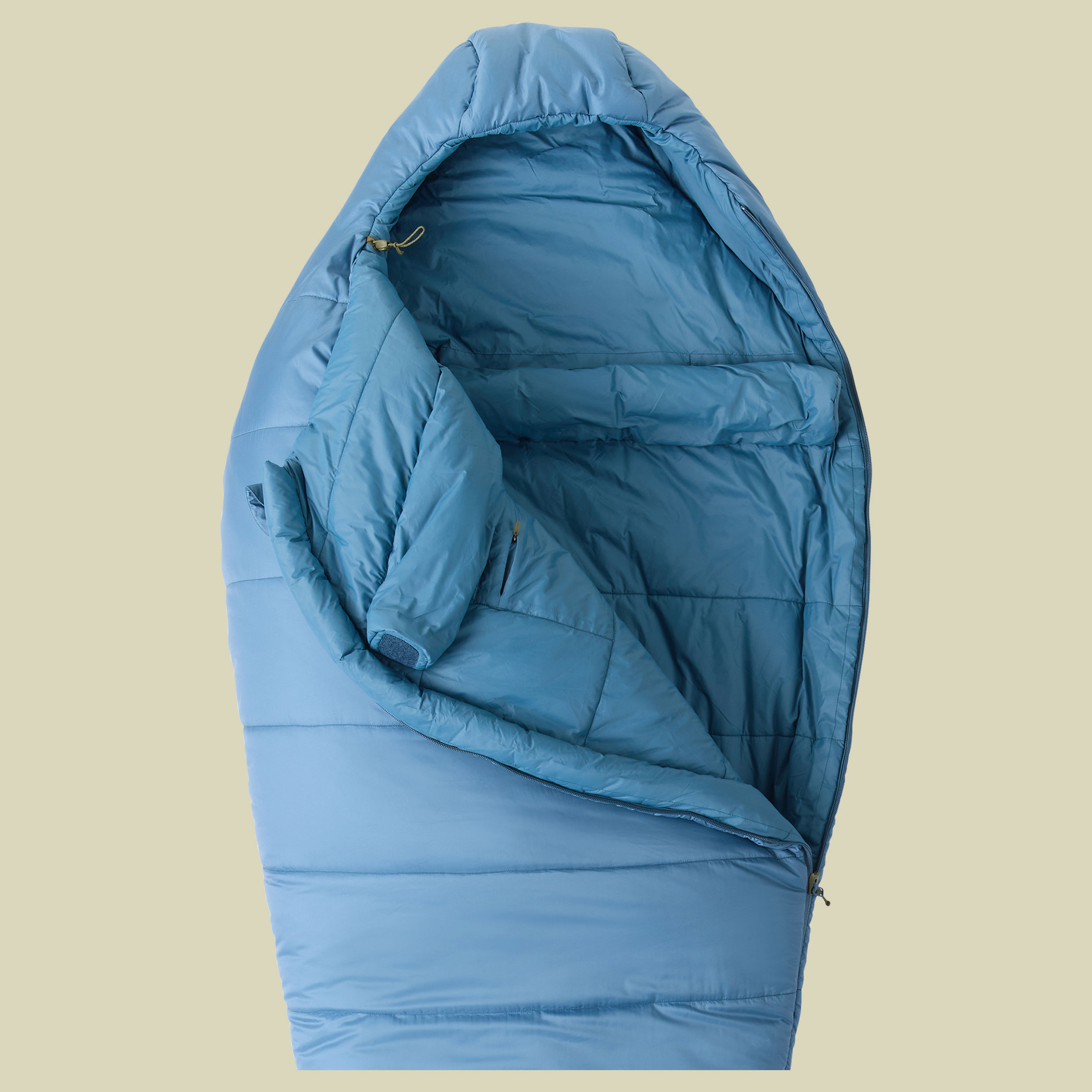 Bjarni Scout Mummy Sleeping Bag Kids aegan blue