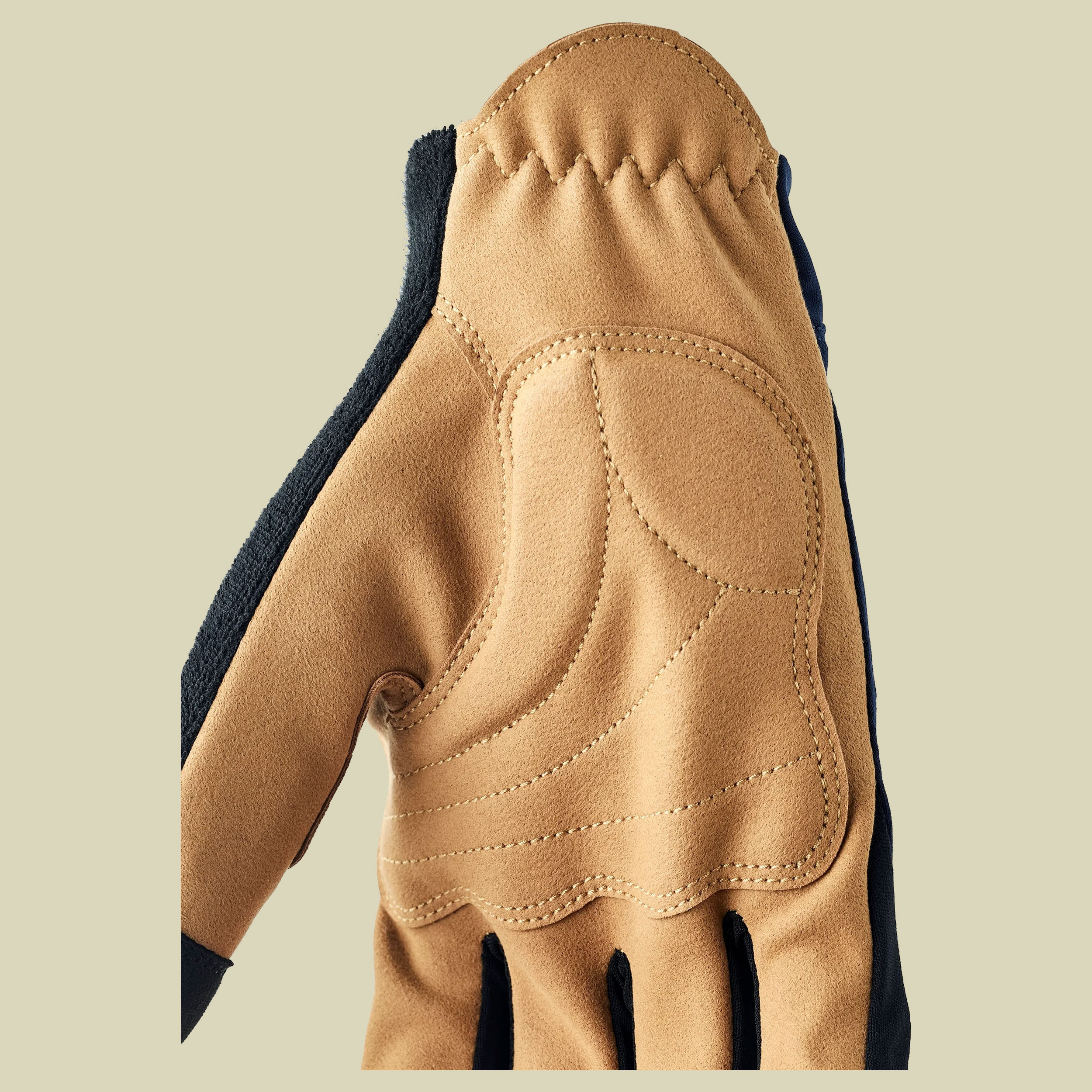 Spiro Long– 5 finger unisex 9 mehrfarbig - Farbe navy/tan