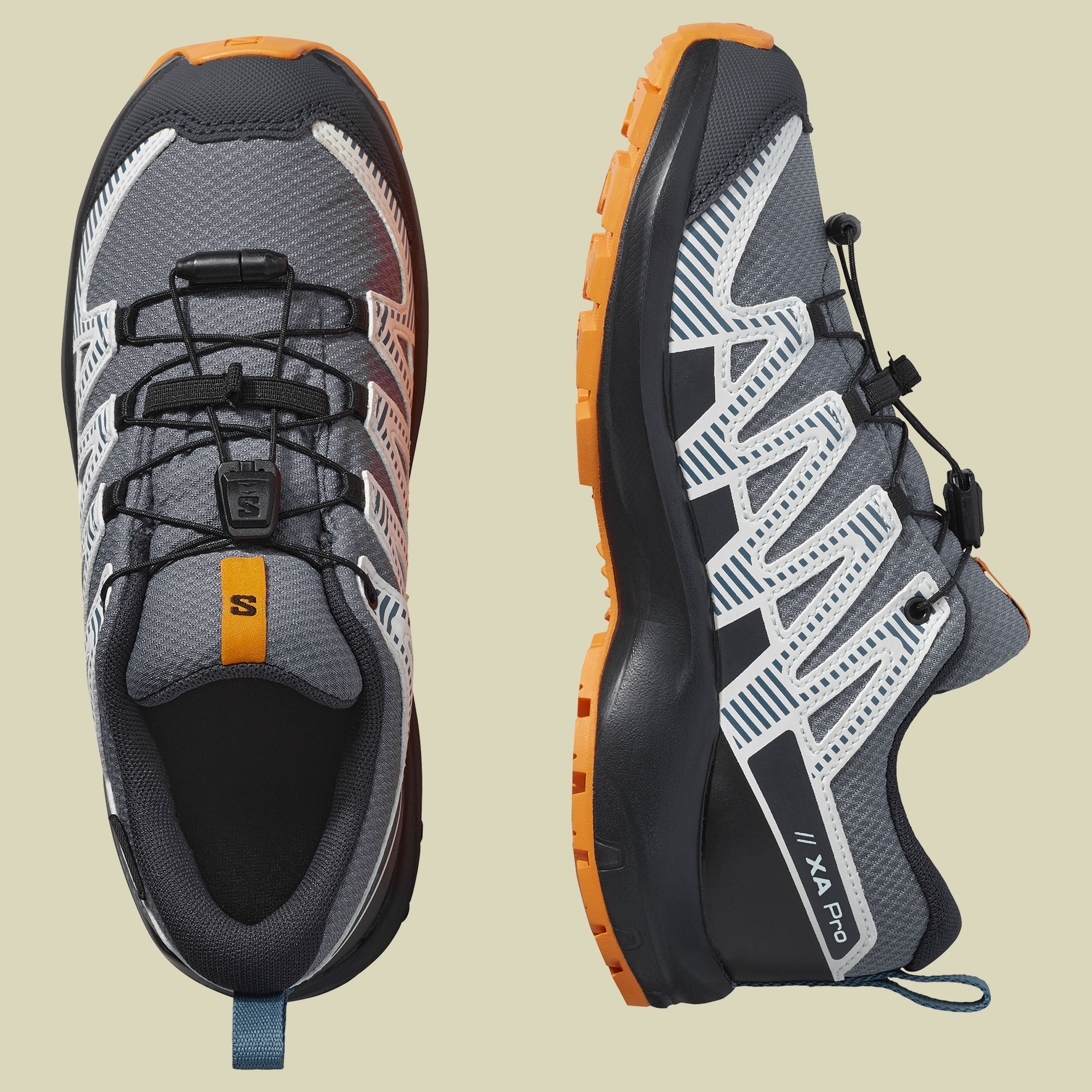 XA PRO V8 WP J 39 mehrfarbig I - grisaille / dark blue