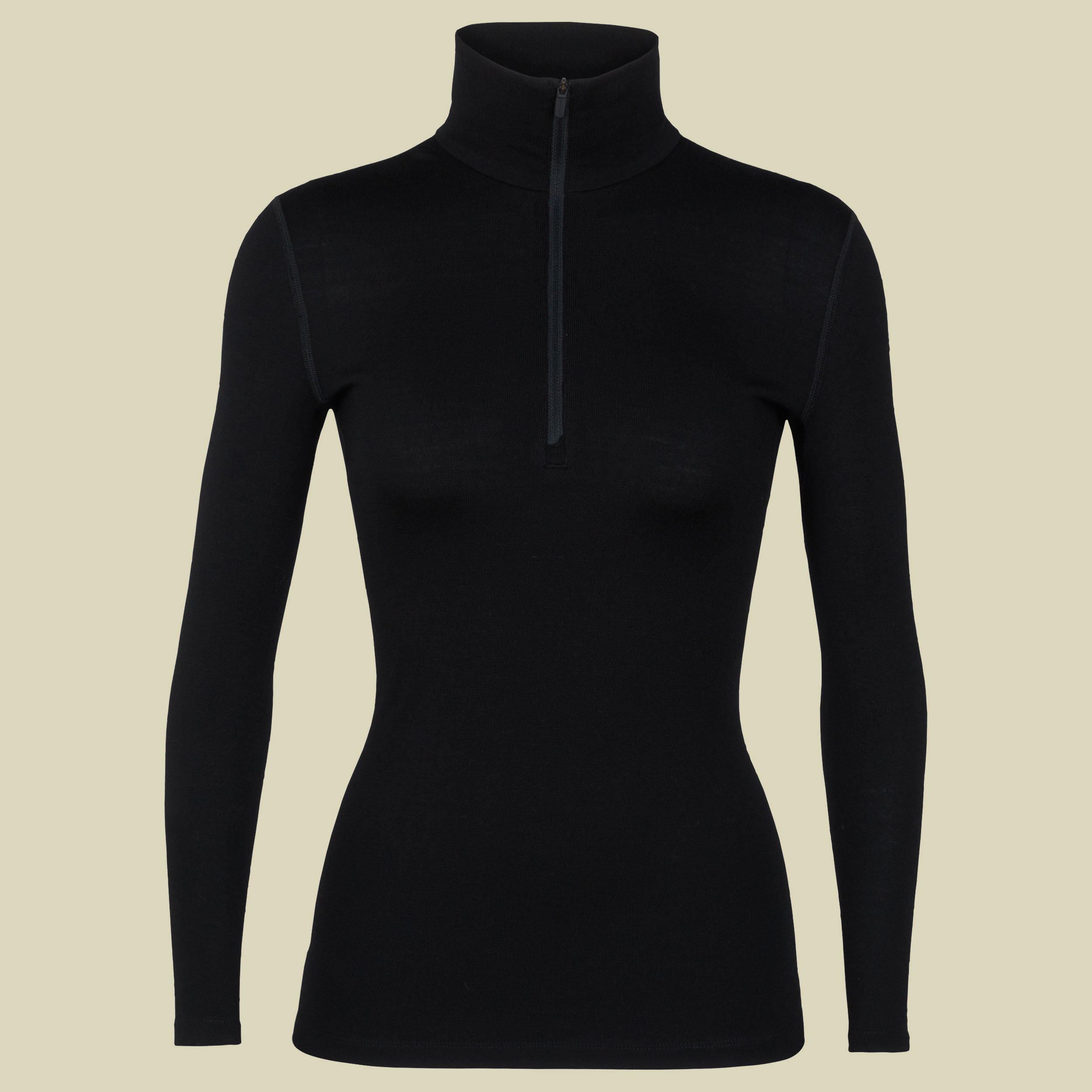 Tech LS Half Zip 260 Women schwarz S - black