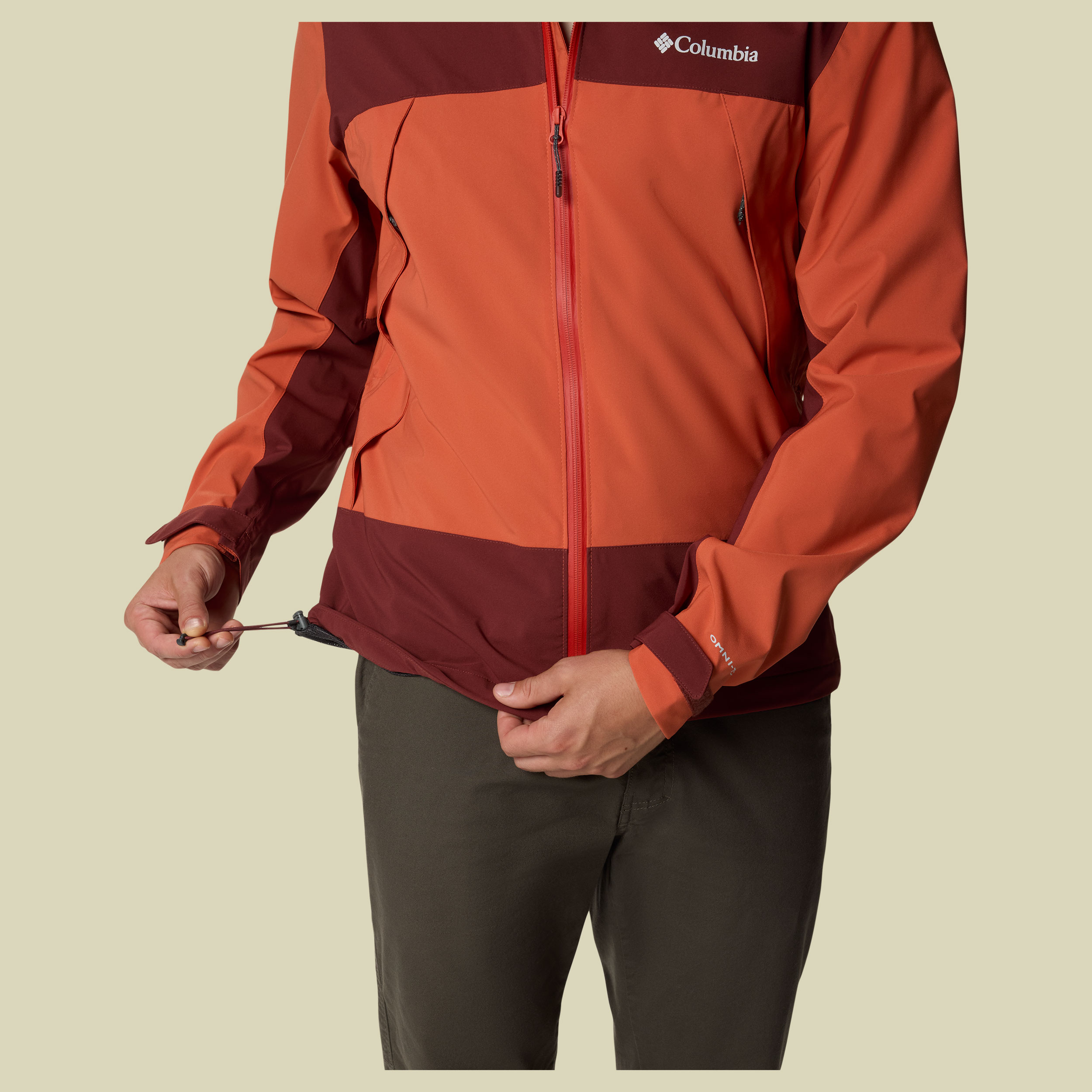Boulder Falls Jacket Men XL rot - tuscan/spice