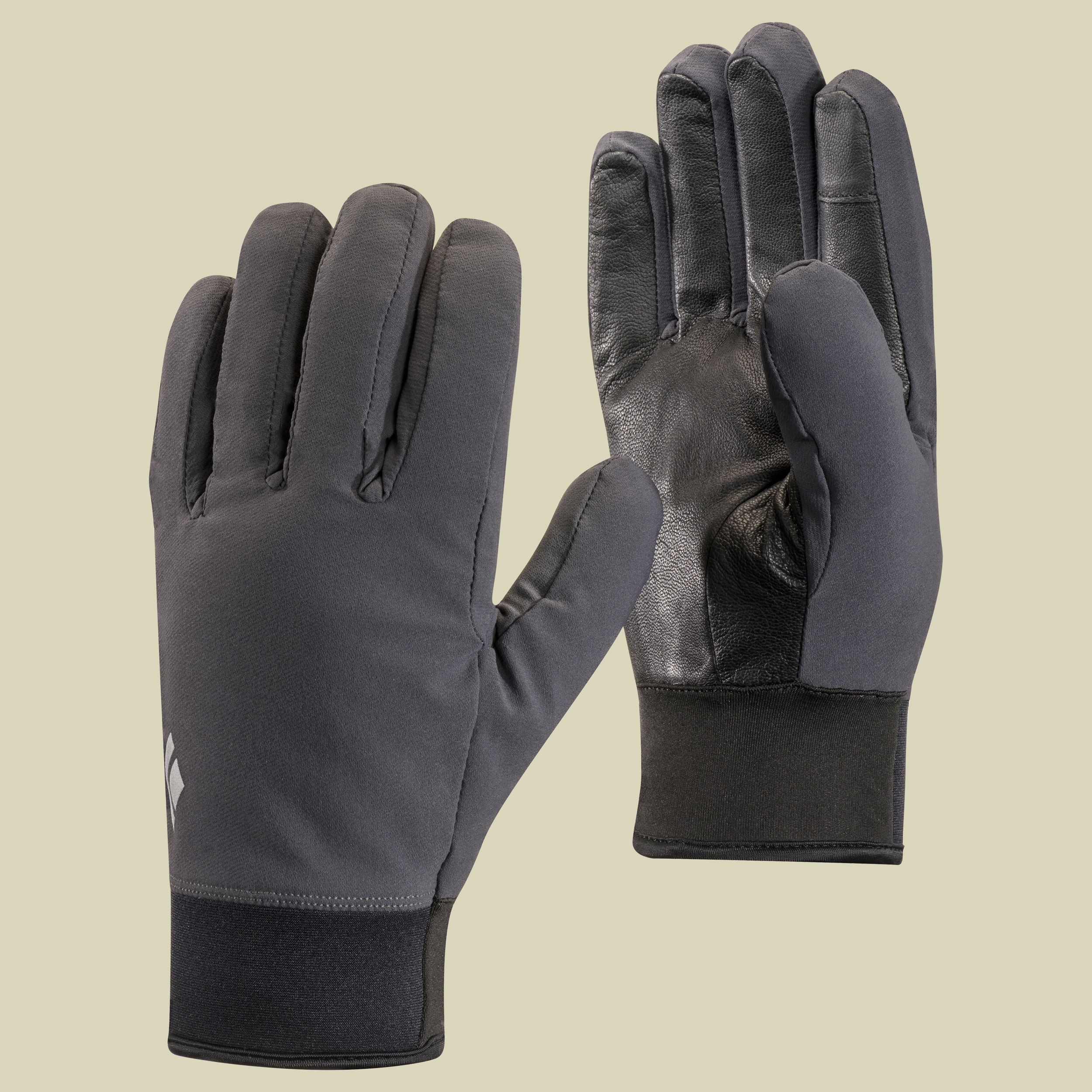 MidWeight Softshell Gloves XL grau - smoke