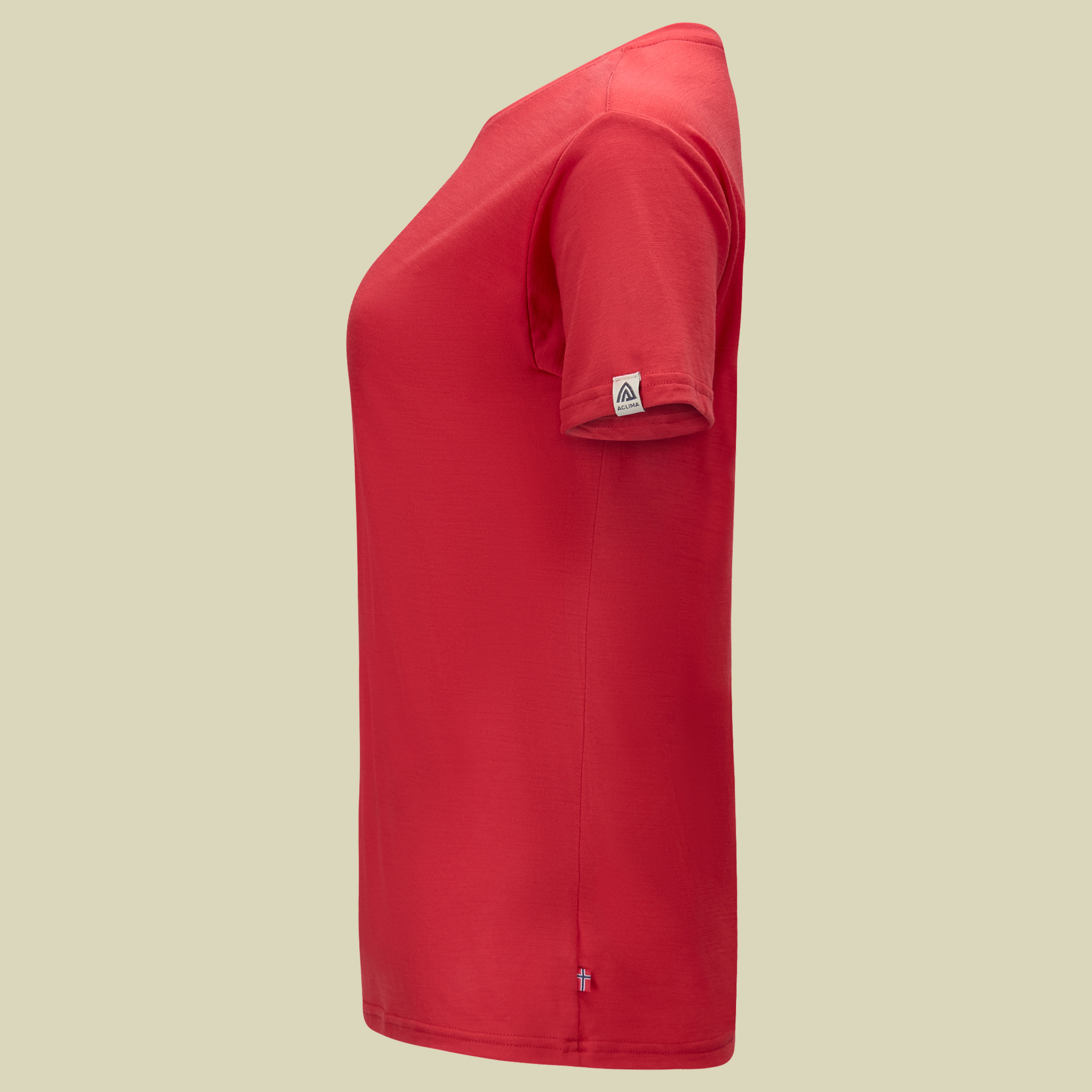 LightWool Classic Tee Women rot XL - barbados cherry