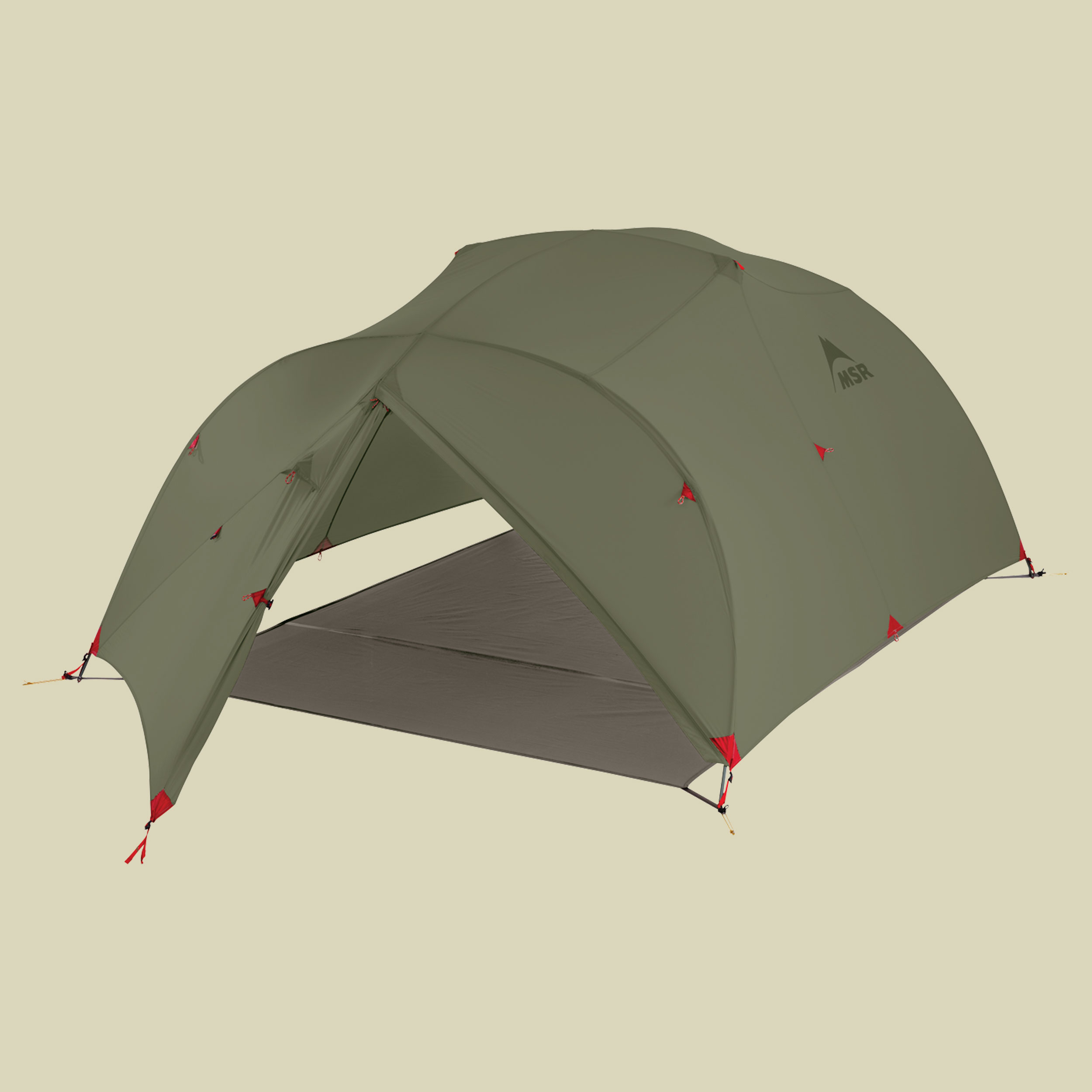 Mutha Hubba NX 3-Personen-Zelt Farbe green
