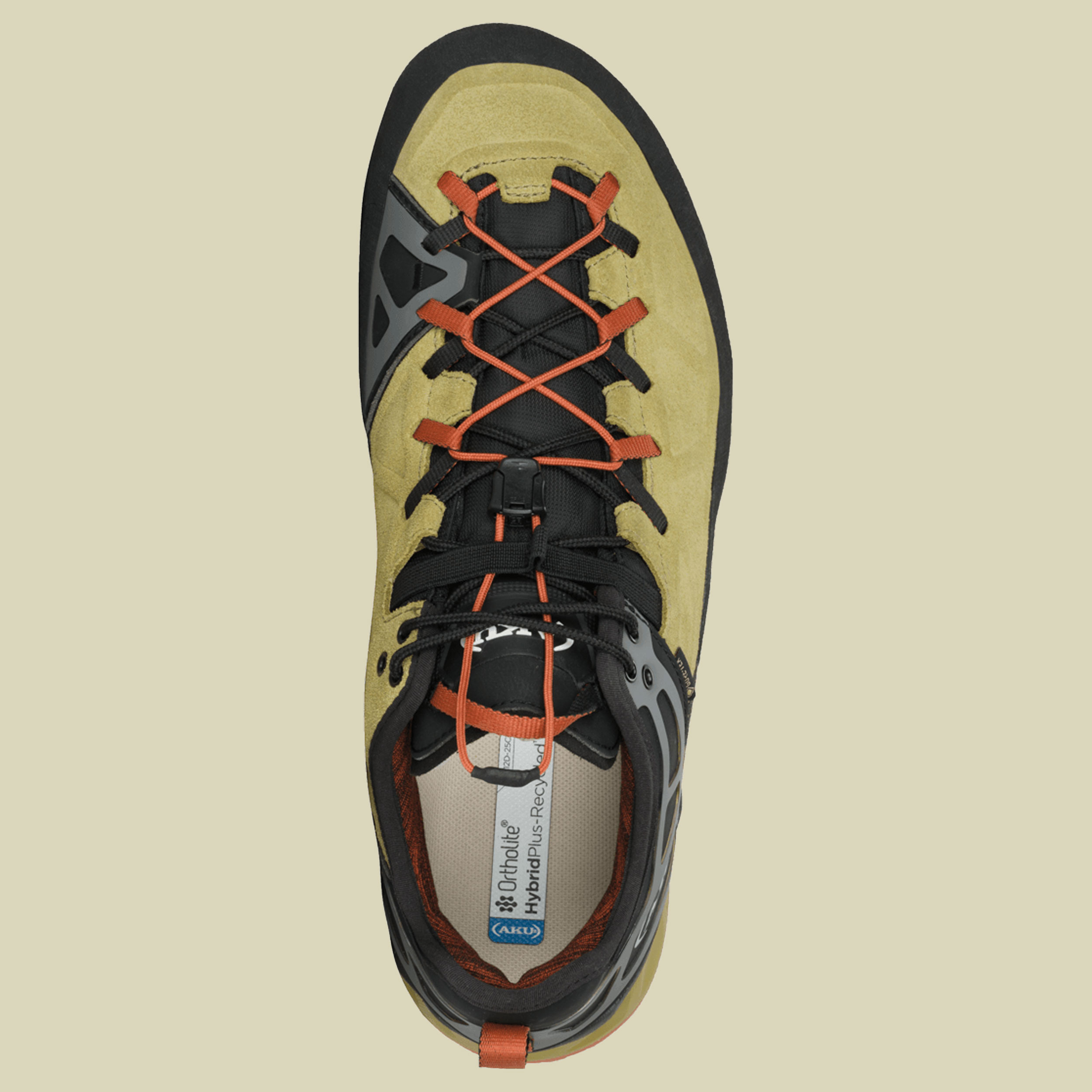 Rock DFS II GTX Men UK 9,5 grün - Farbe olive/dark orange