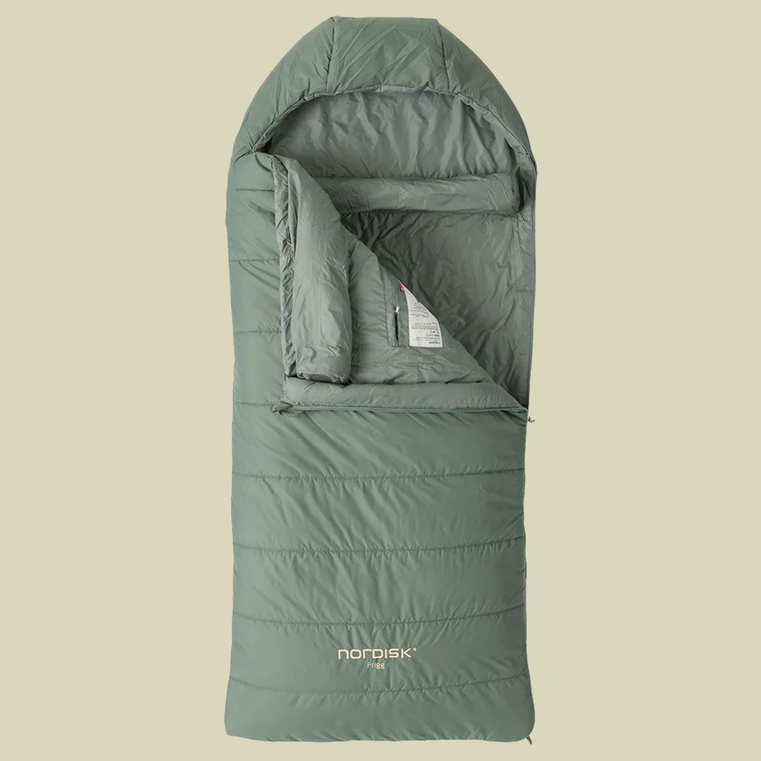 Frigg Junior Blanket Sleeping Bag Farbe agave green links 160 cm