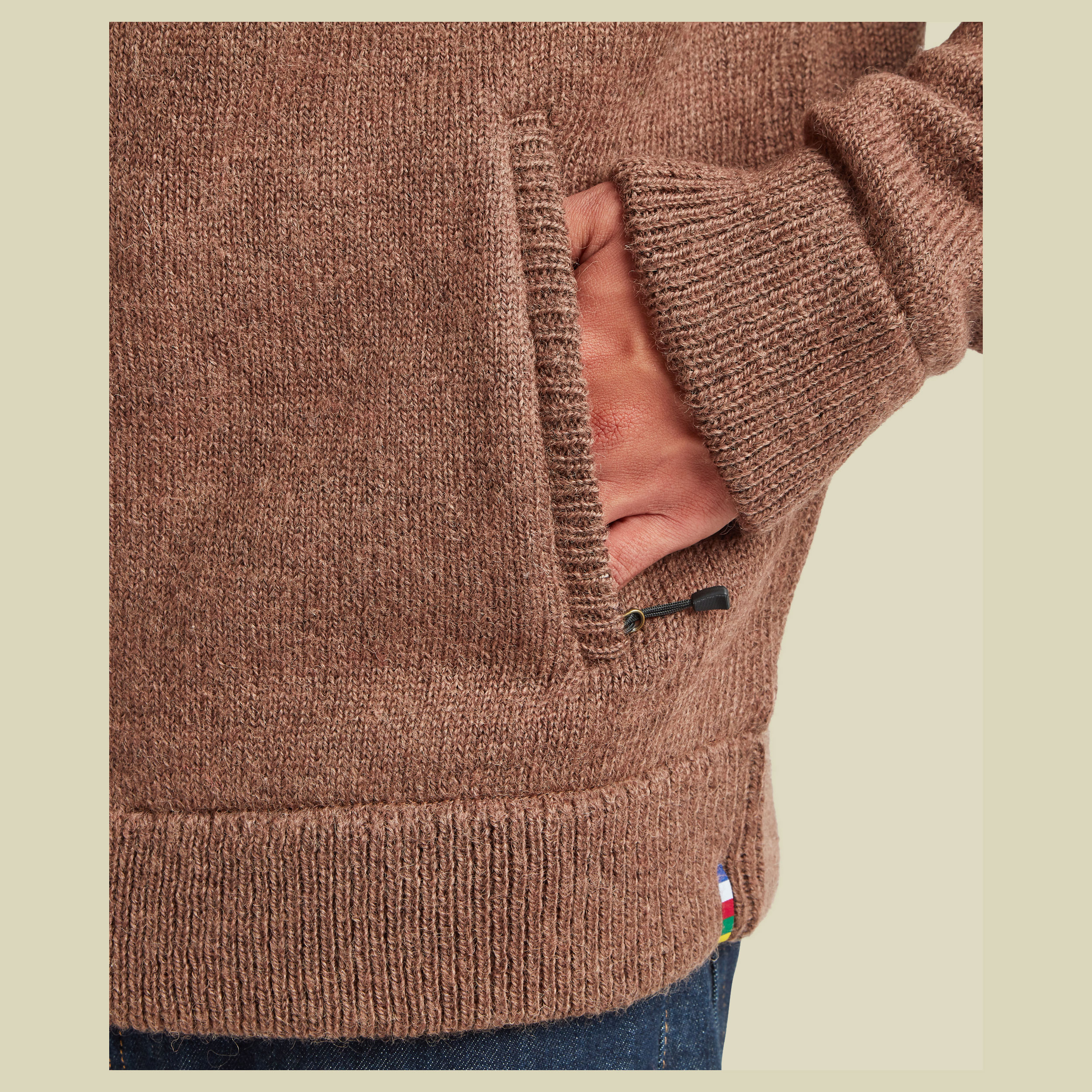 Kirtipur Sweater Men XL braun - bark