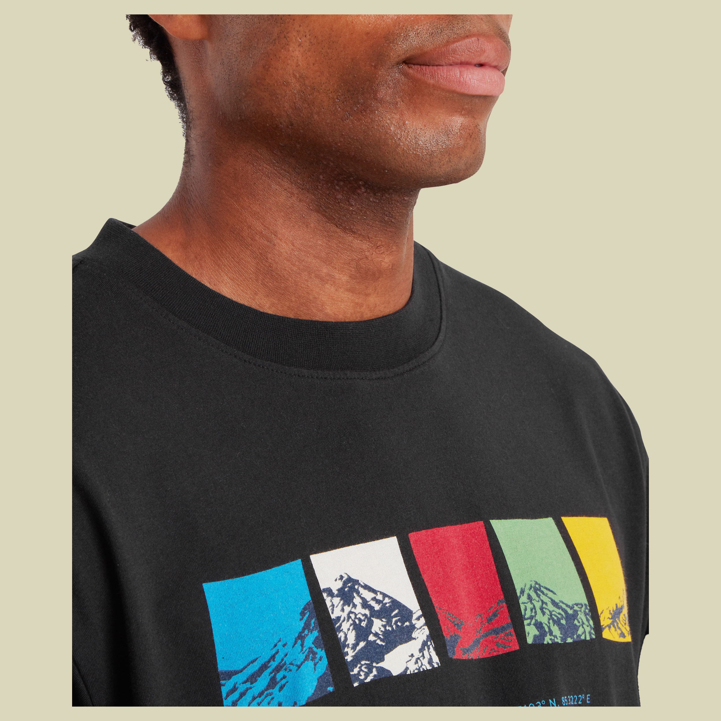 Tarcho Mountain Tee Men XL schwarz - Farbe black