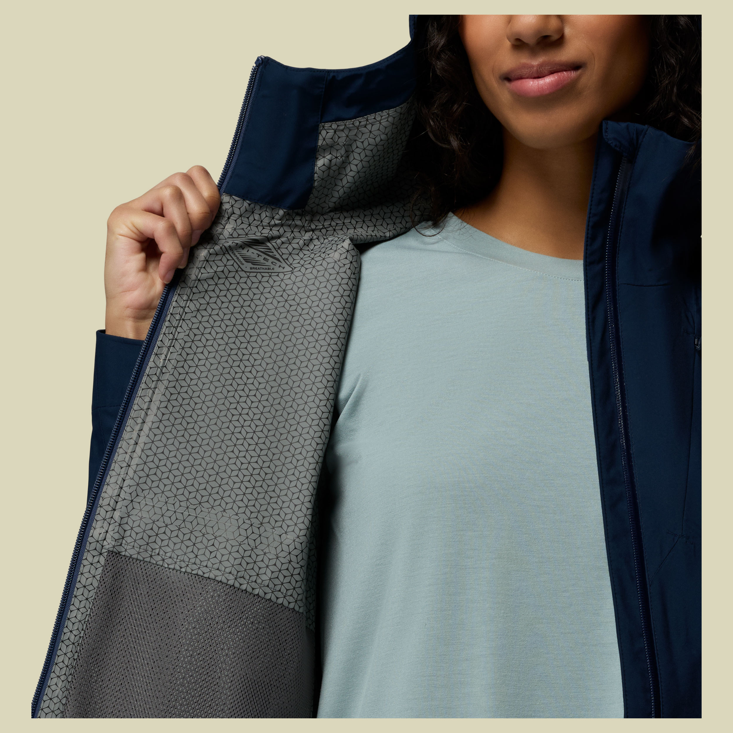 Trailborne 2.5L Shell Women XL blau - collegiate navy