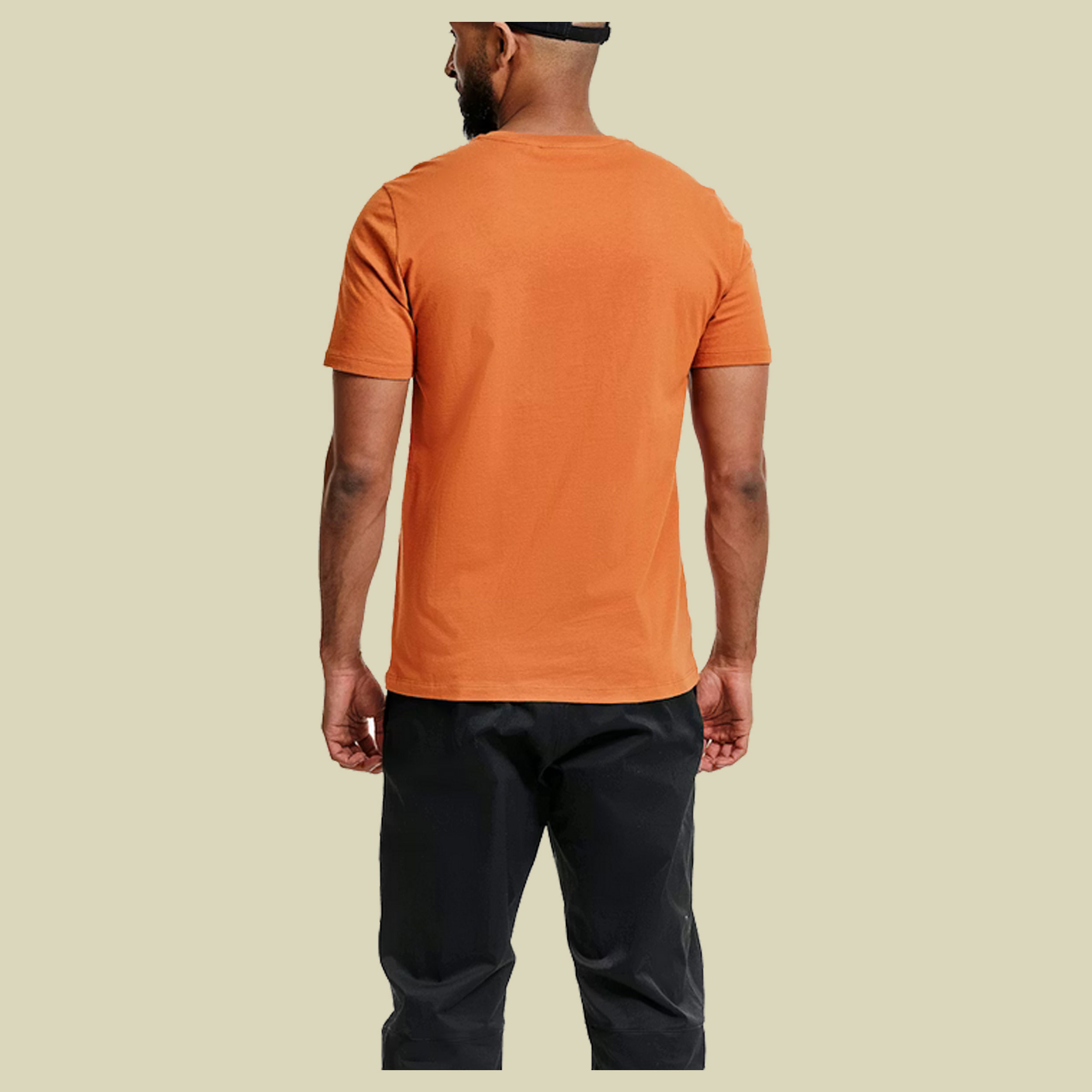 Knak Tee Men L braun - almond