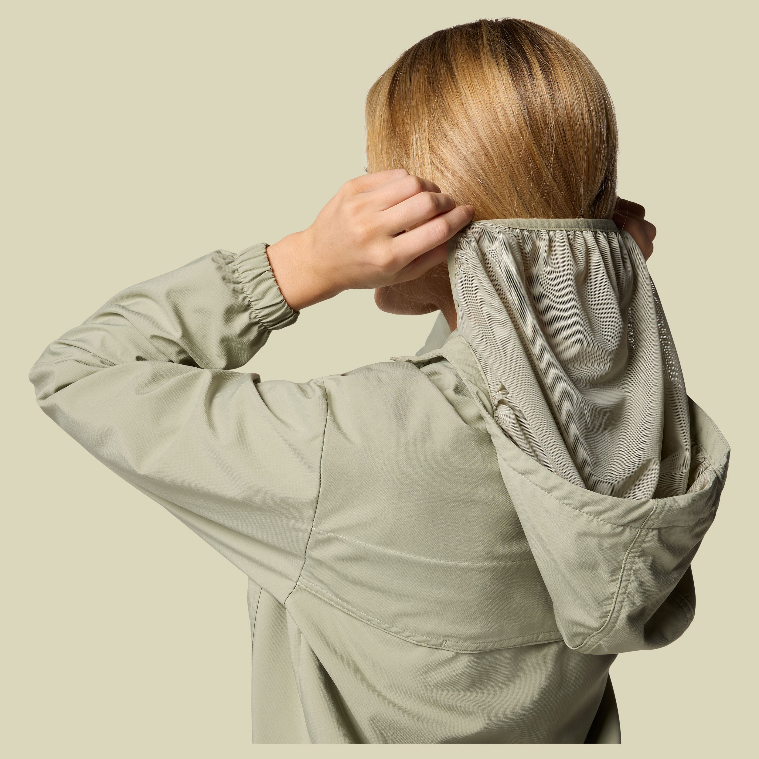 Skien Valley Hooded LS Women XL grün - safari