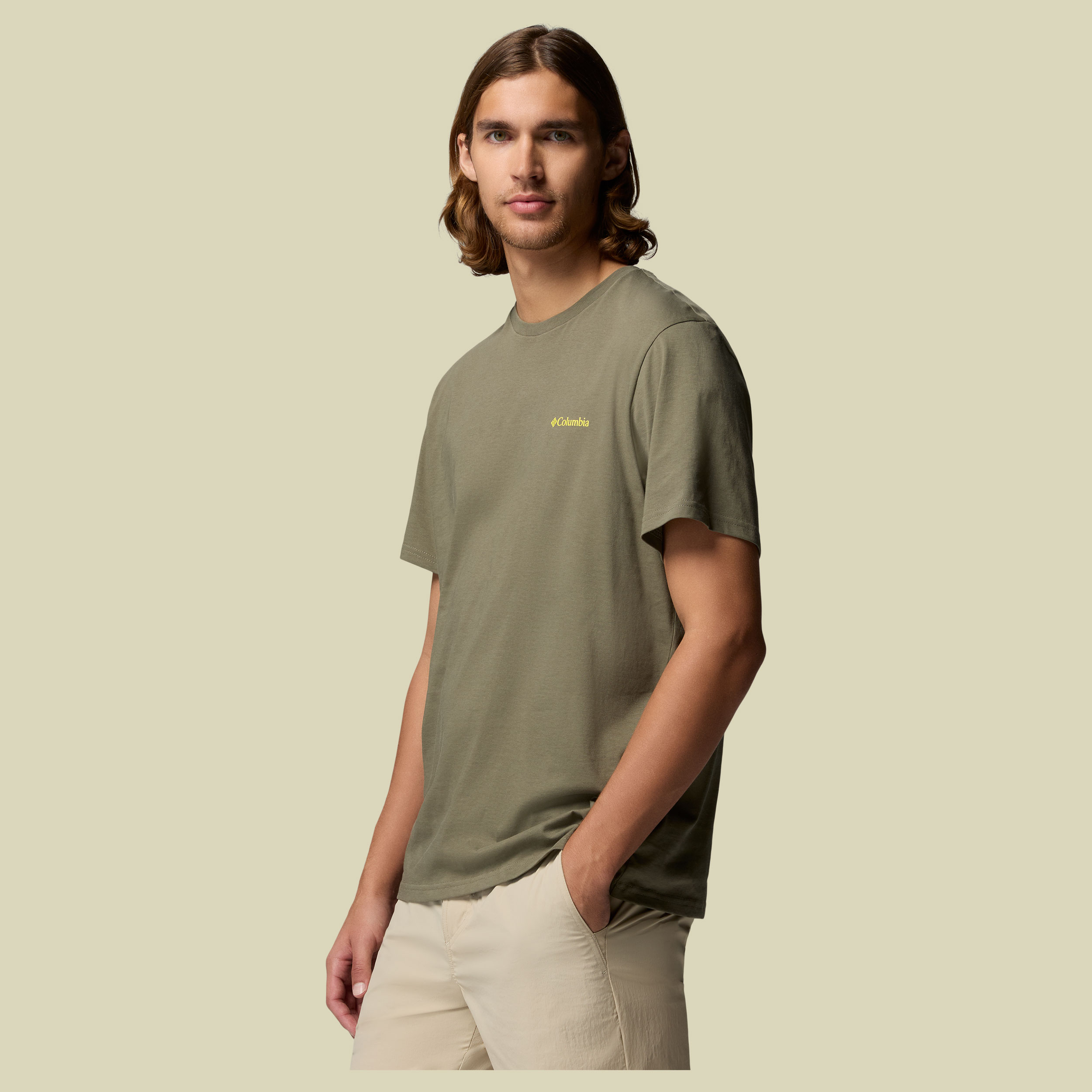 CSC Outdoor Back Graphic T-Shirt Men XL grün - stone green