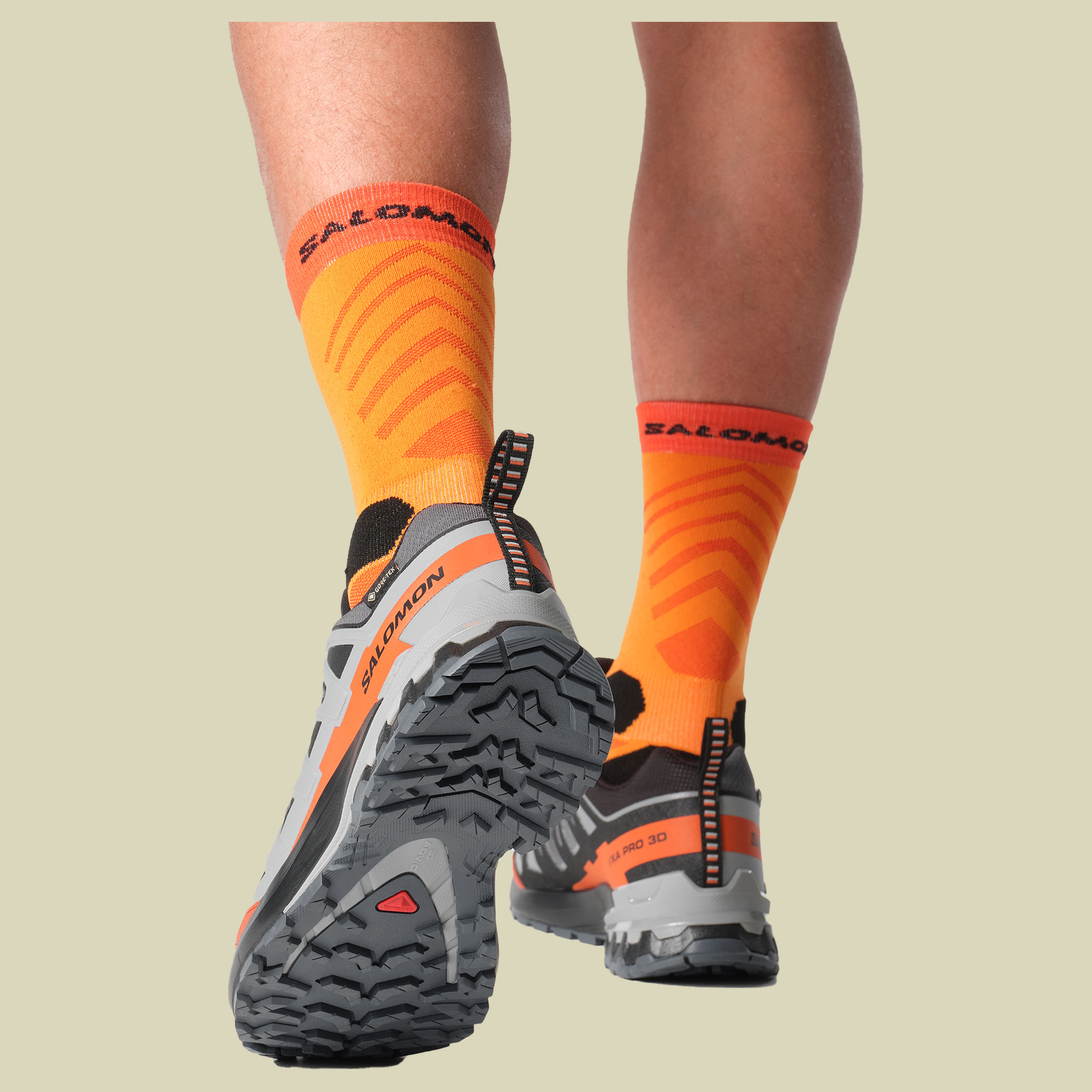 XA PRO 3D V9 GTX Men mehrfarbig 4 UK 10 - Farbe turbulence/black/burnt ochre