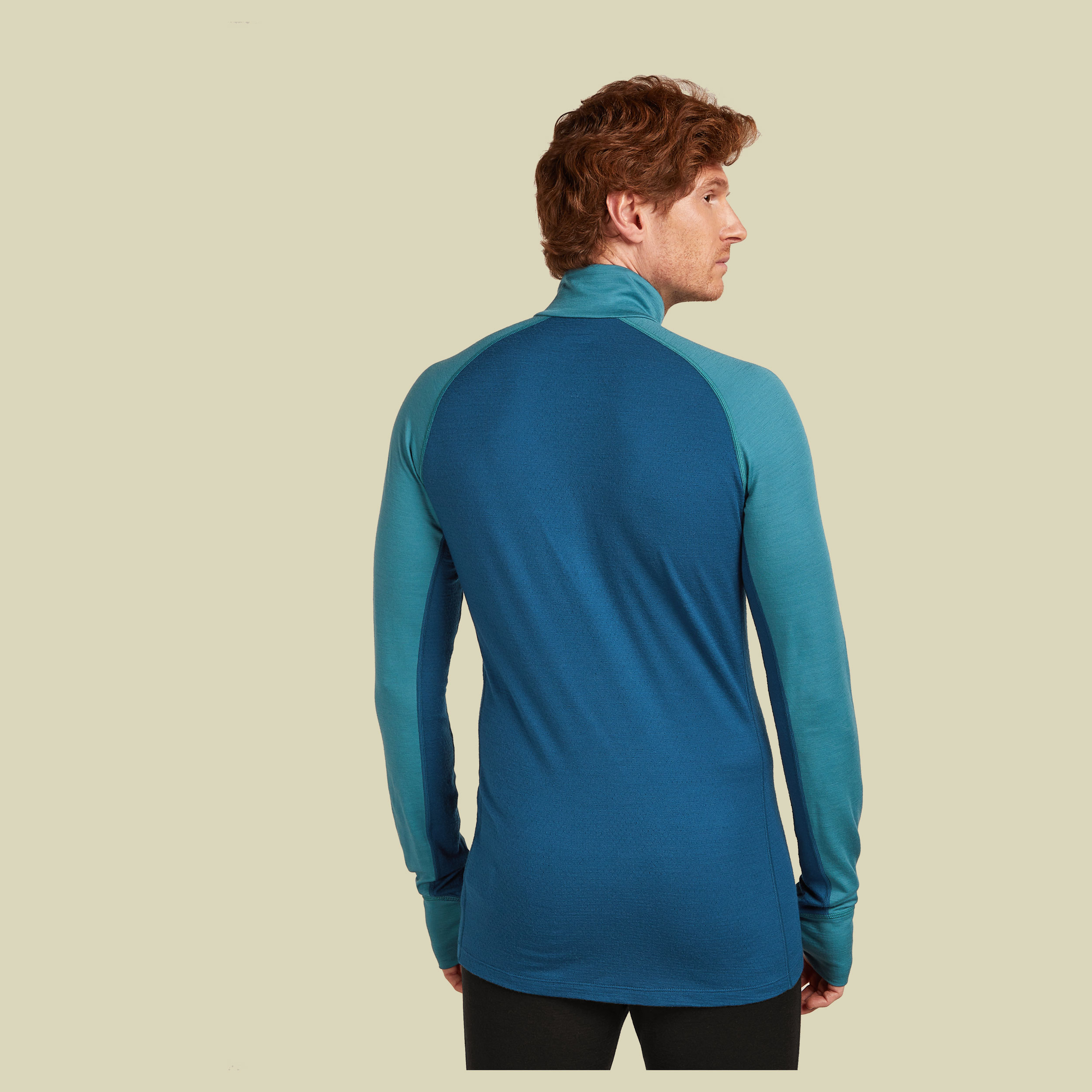 Merino 200 ZoneKnit™ LS Half Zip Men XL blau - atlantis/topaz/CB