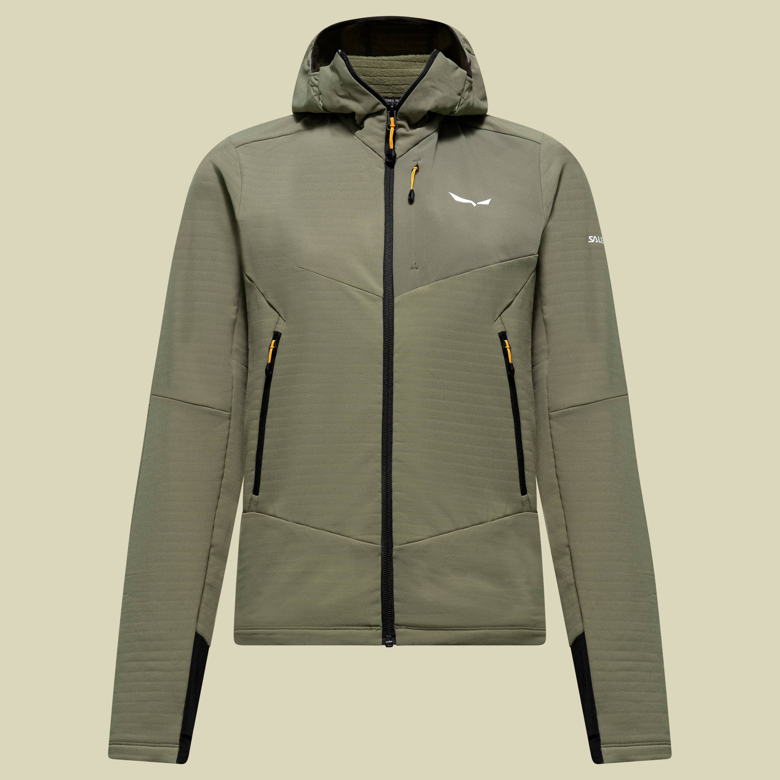 Ortles Fleece HD FZ Women 38 grün - faded green