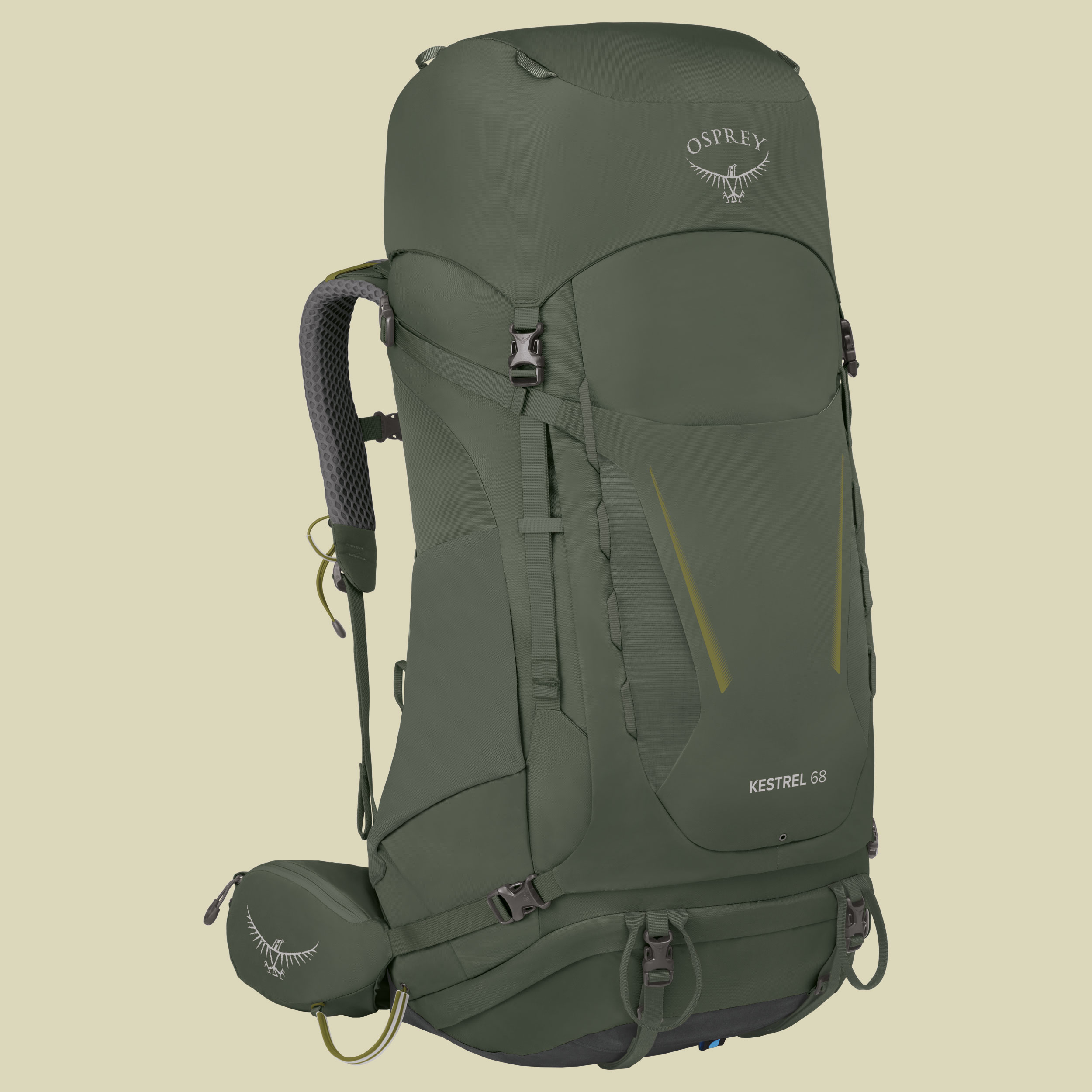 Kestrel 68 Men Volumen 68 Farbe bonsai green L/XL