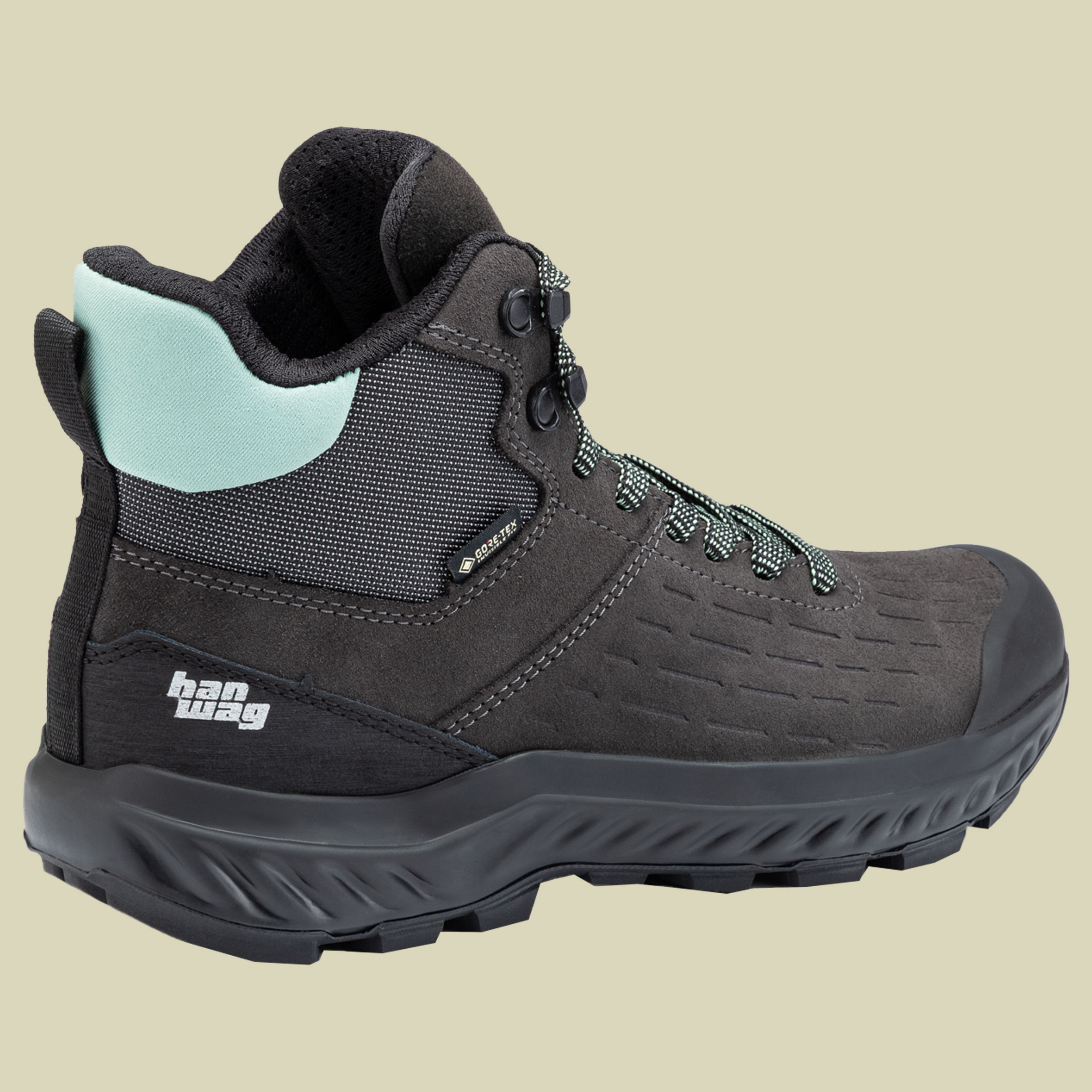 Kaduro Mid Lady GTX UK 8 grau - Farbe asphalt/black