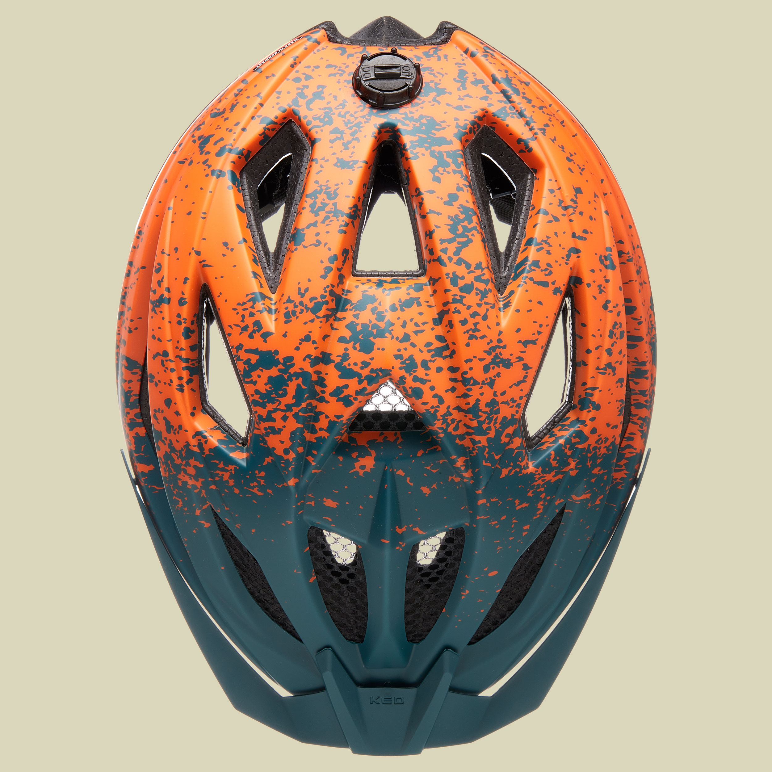 Street Junior Pro Kopfumfang S 49-55 cm Farbe arcardia green orange matt