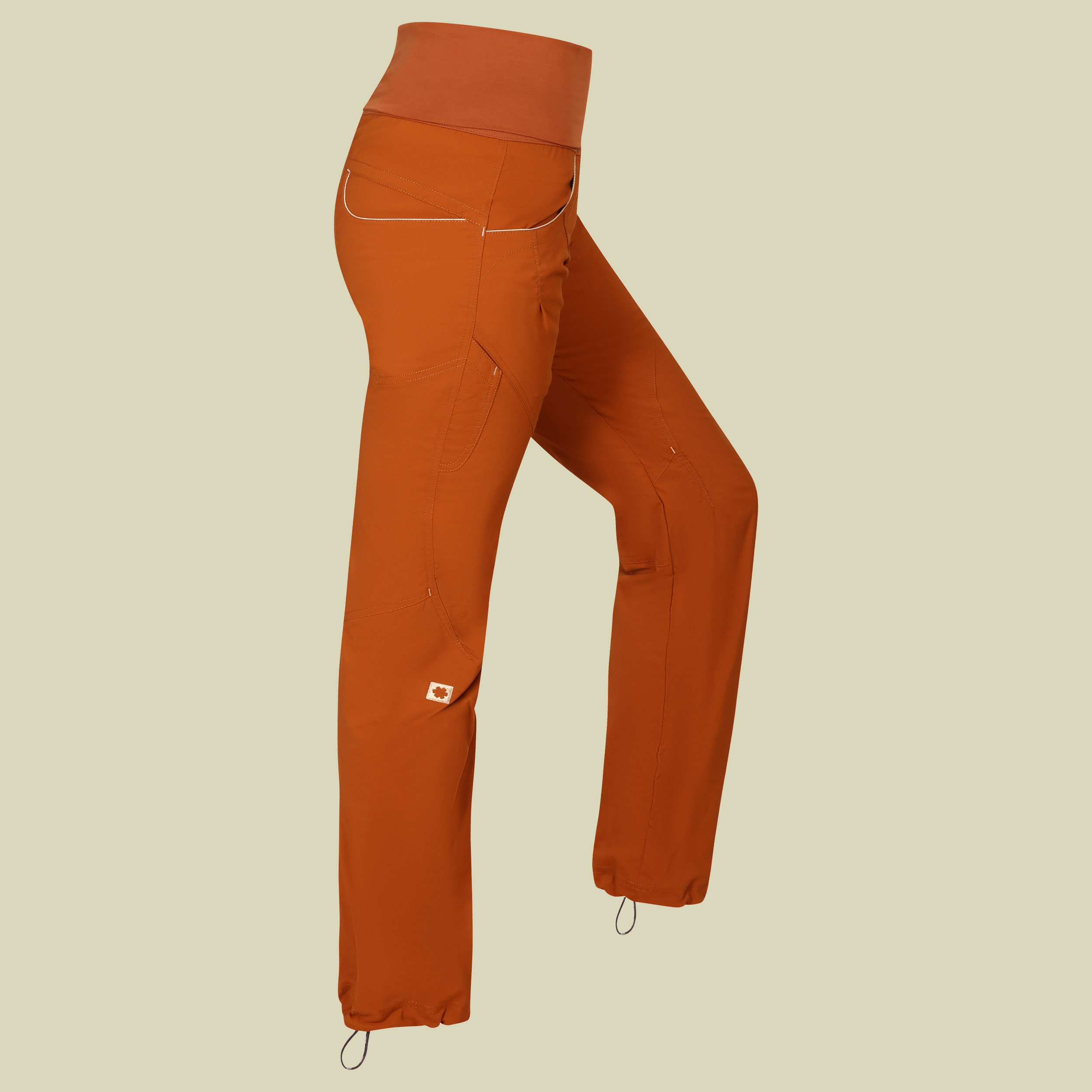 Noya E Pants Women orange M - caramel cafe