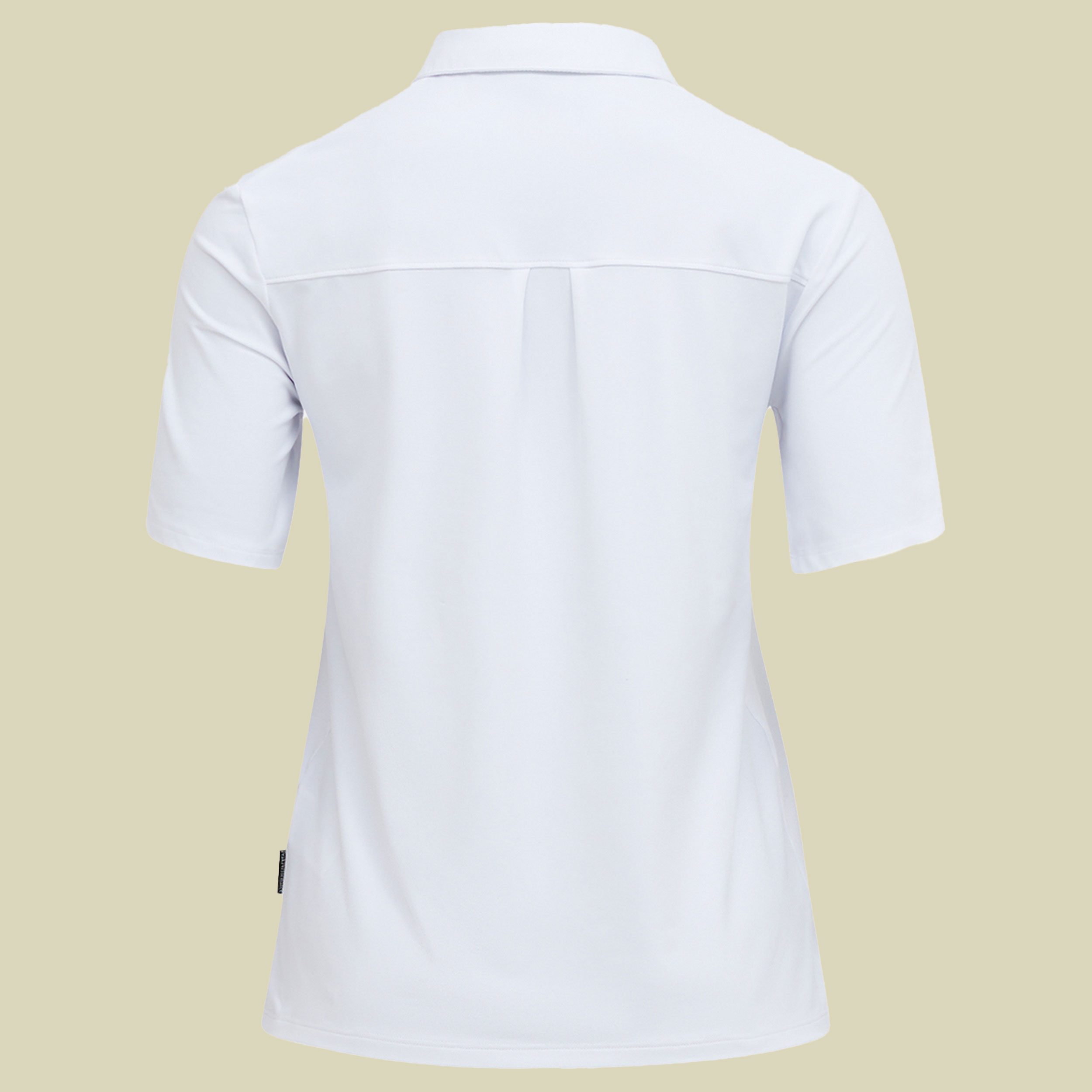 Comfort Zip Polo Women S weiß - white