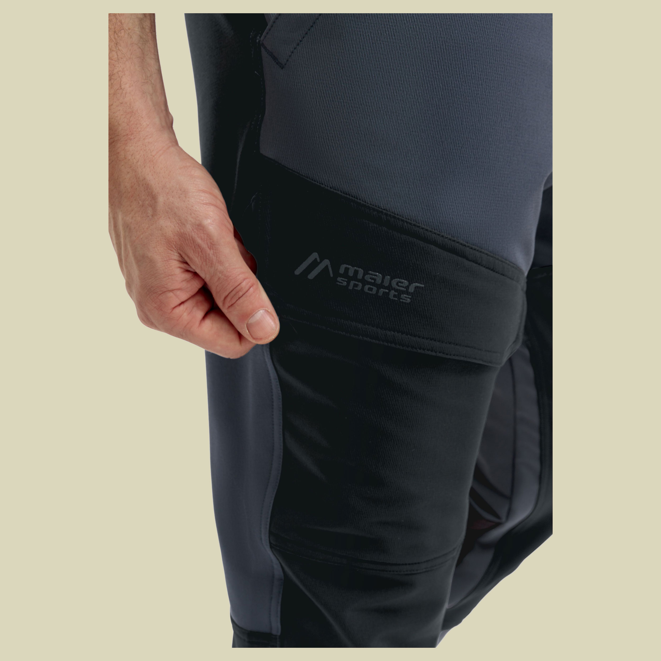 FleeceFlex Men 58 grau - graphite/black