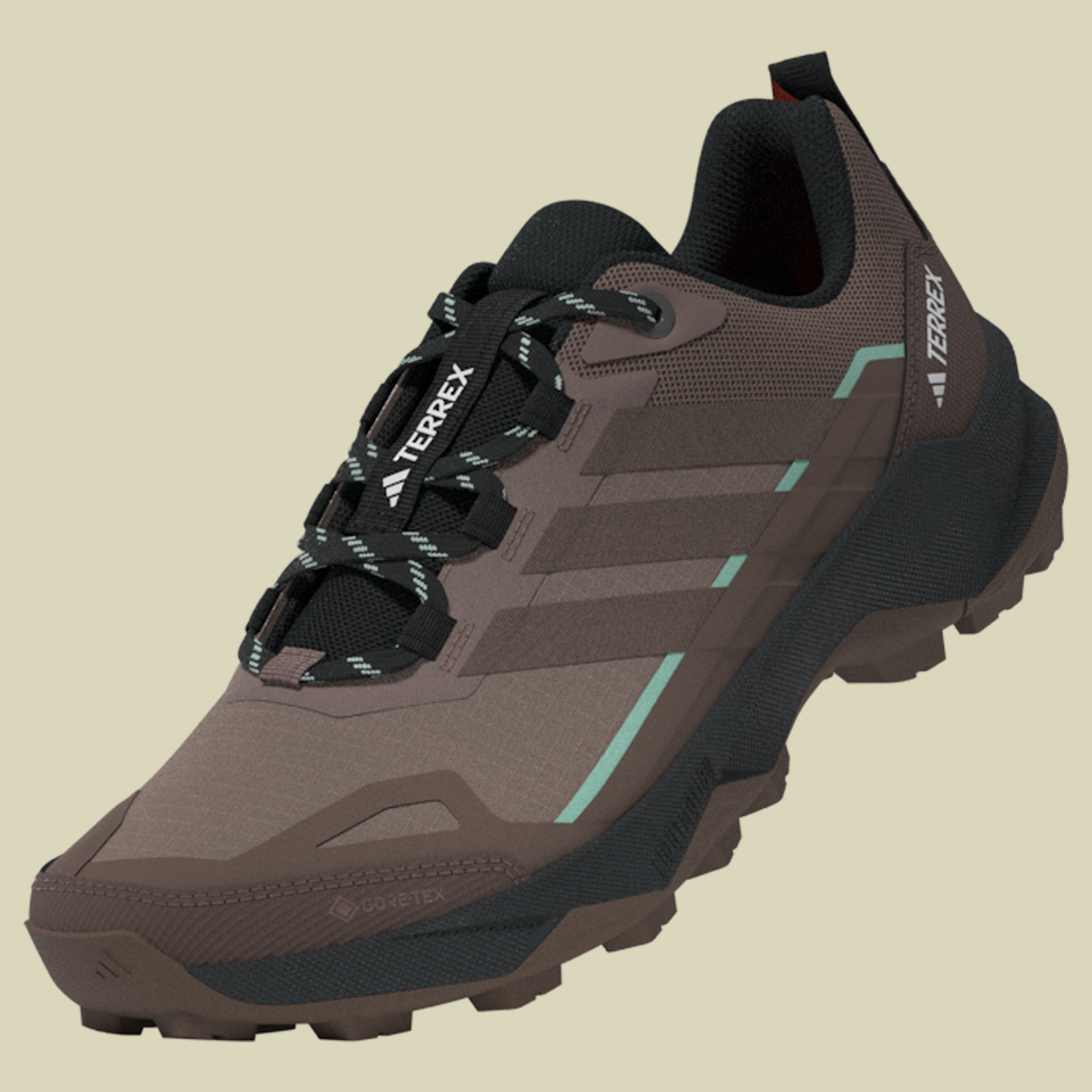Terrex Skychaser AX5 GTX Women UK 8,5 braun - trace brown / earth strata / preloved teal