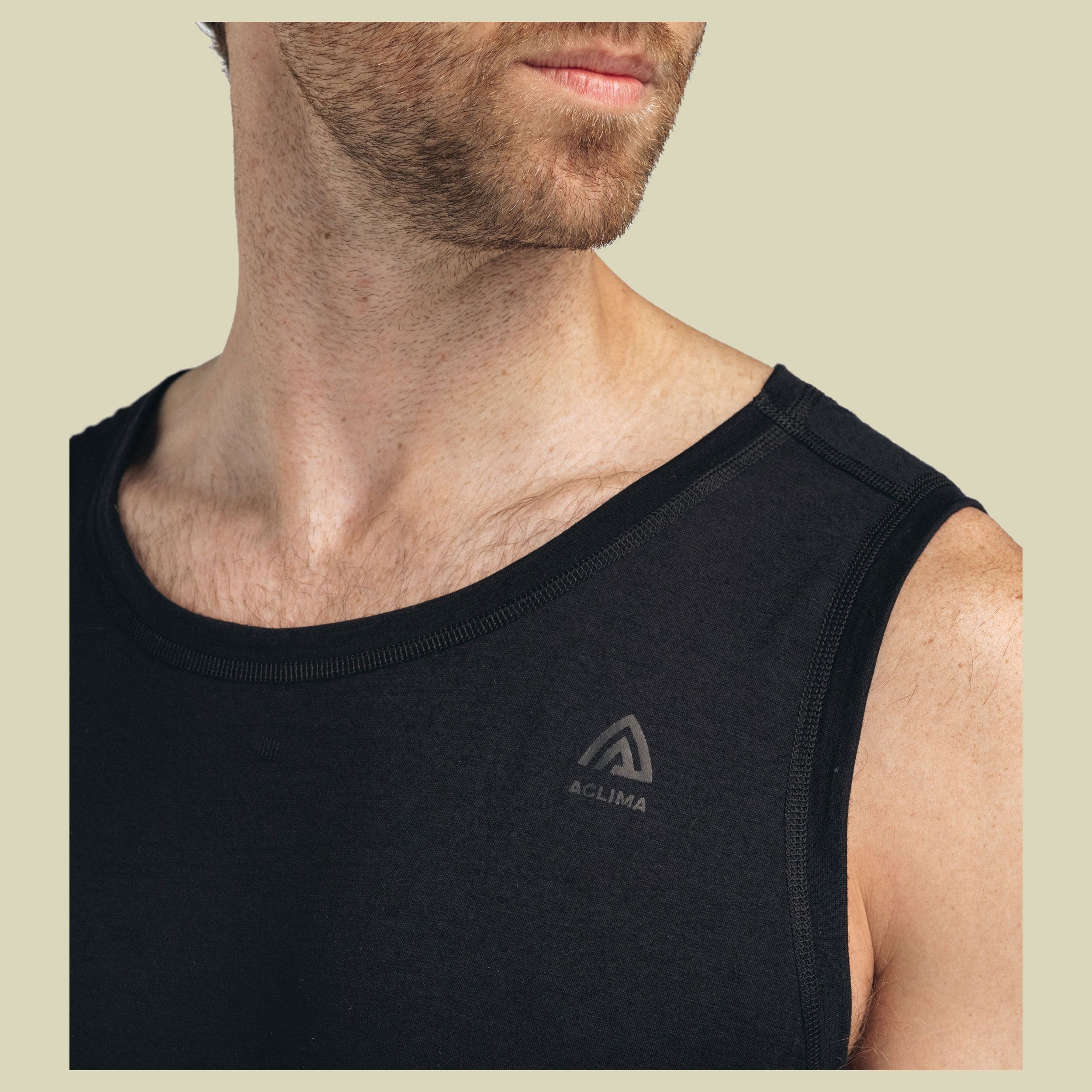 LightWool 140 Singlet V2 Men XL schwarz - jet black