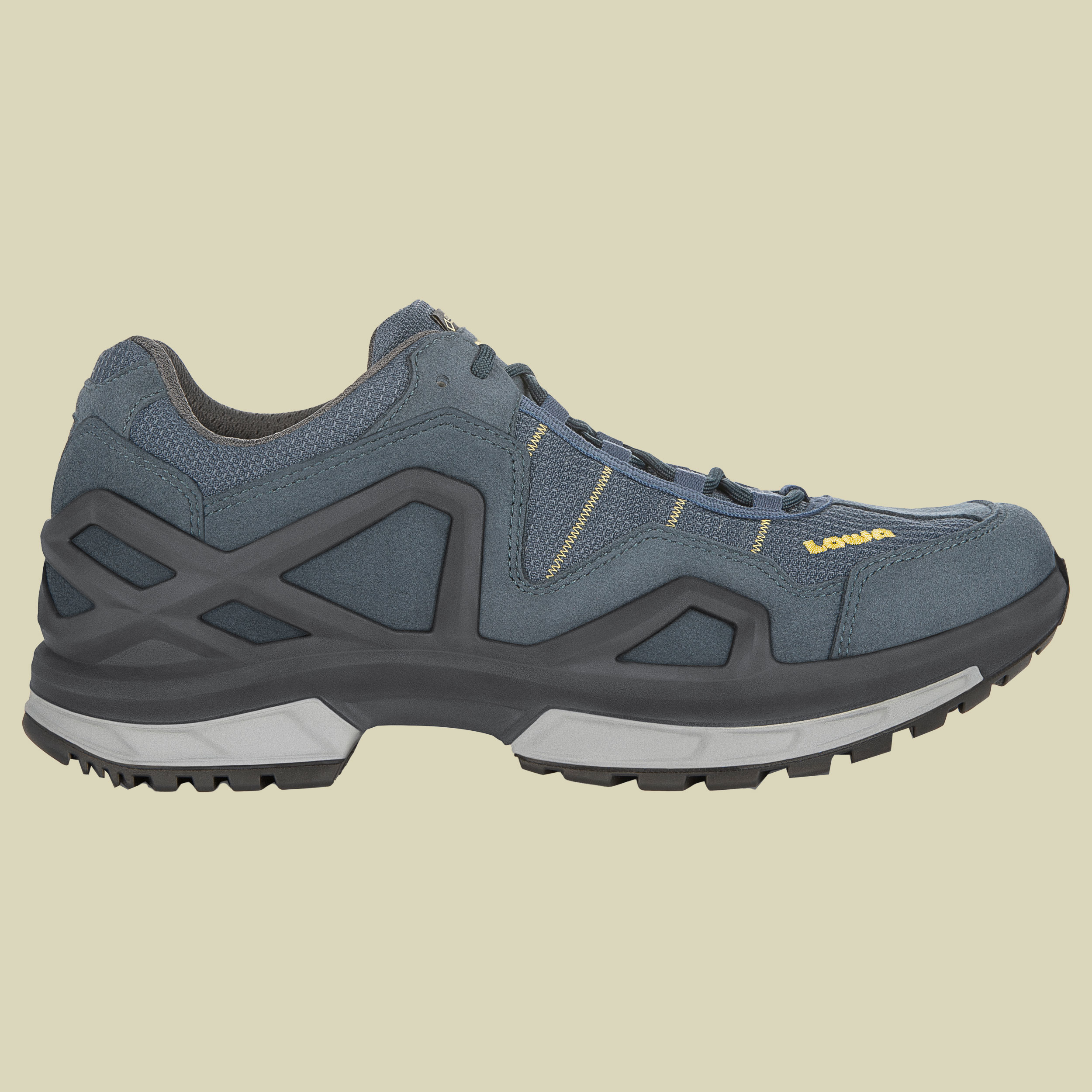 Gorgon GTX Men UK 9 grau - stahlblau/senf