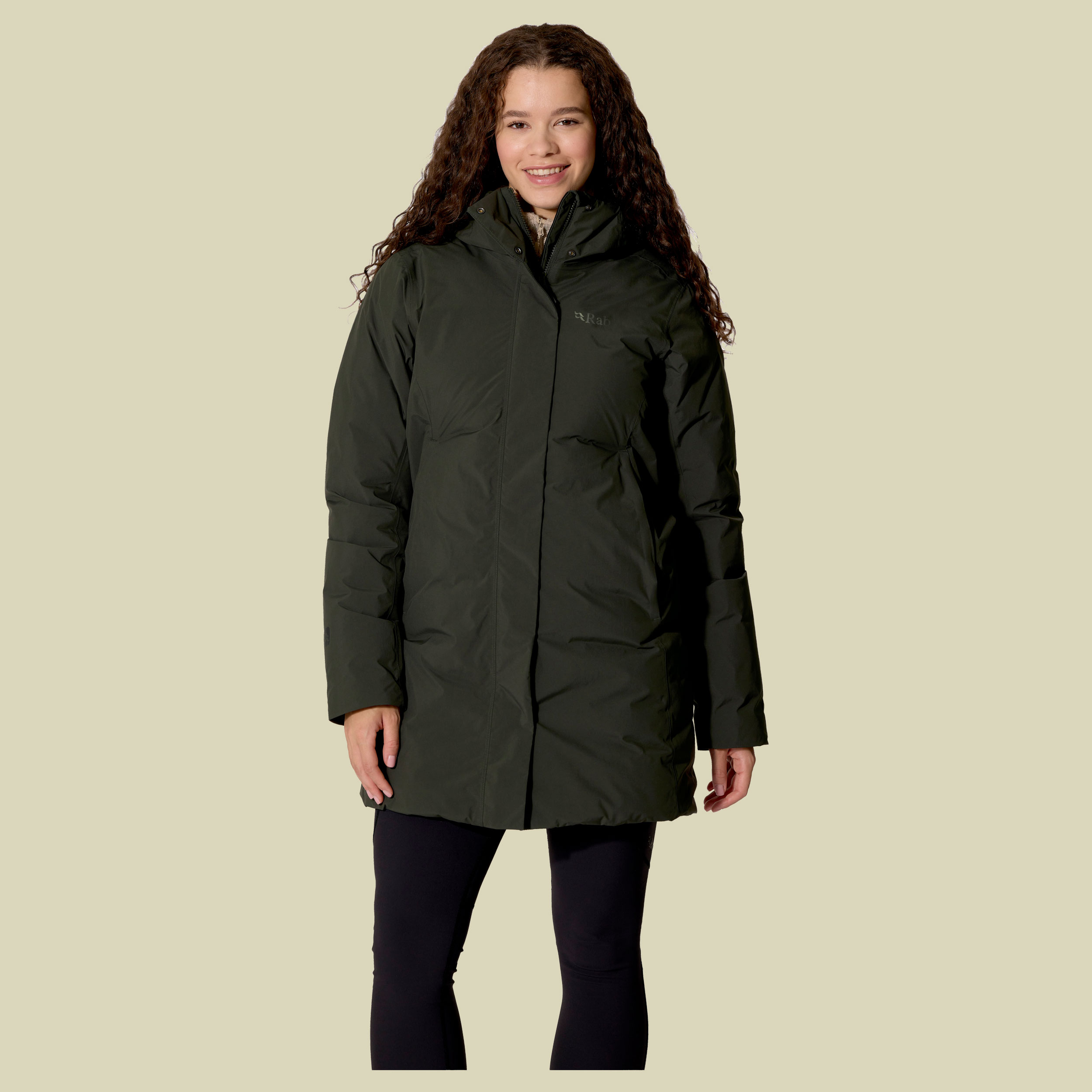 Valiance Parka Women 46 (18) grün - dark army