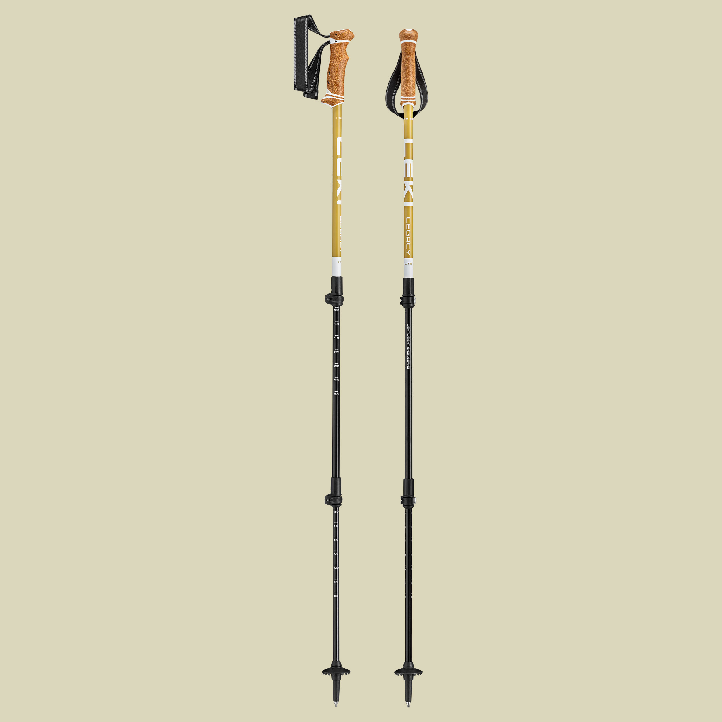 Legacy Lite Compact Länge 90 - 125 cm Farbe white-goldbrown