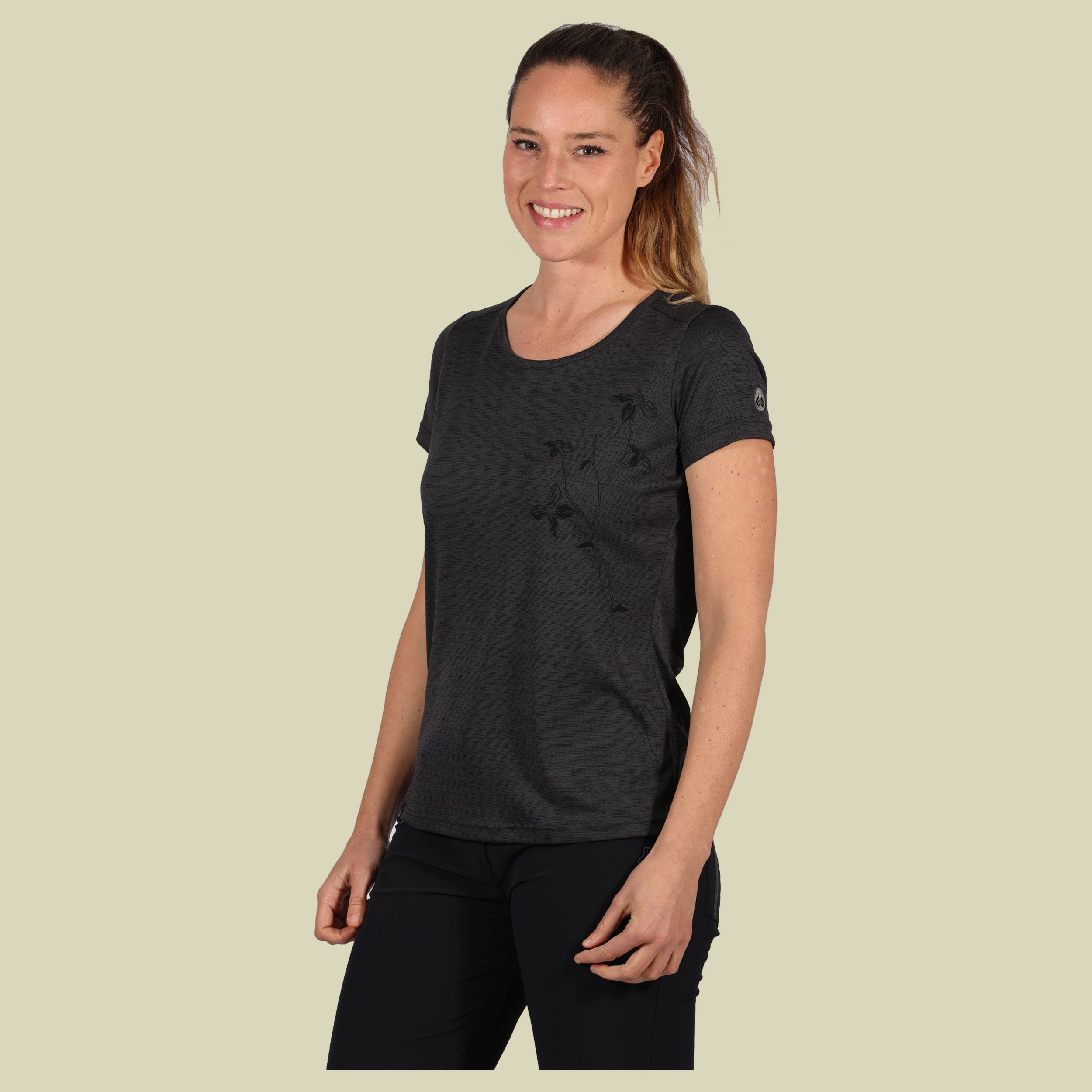 Bony II Women 44 schwarz - black melange