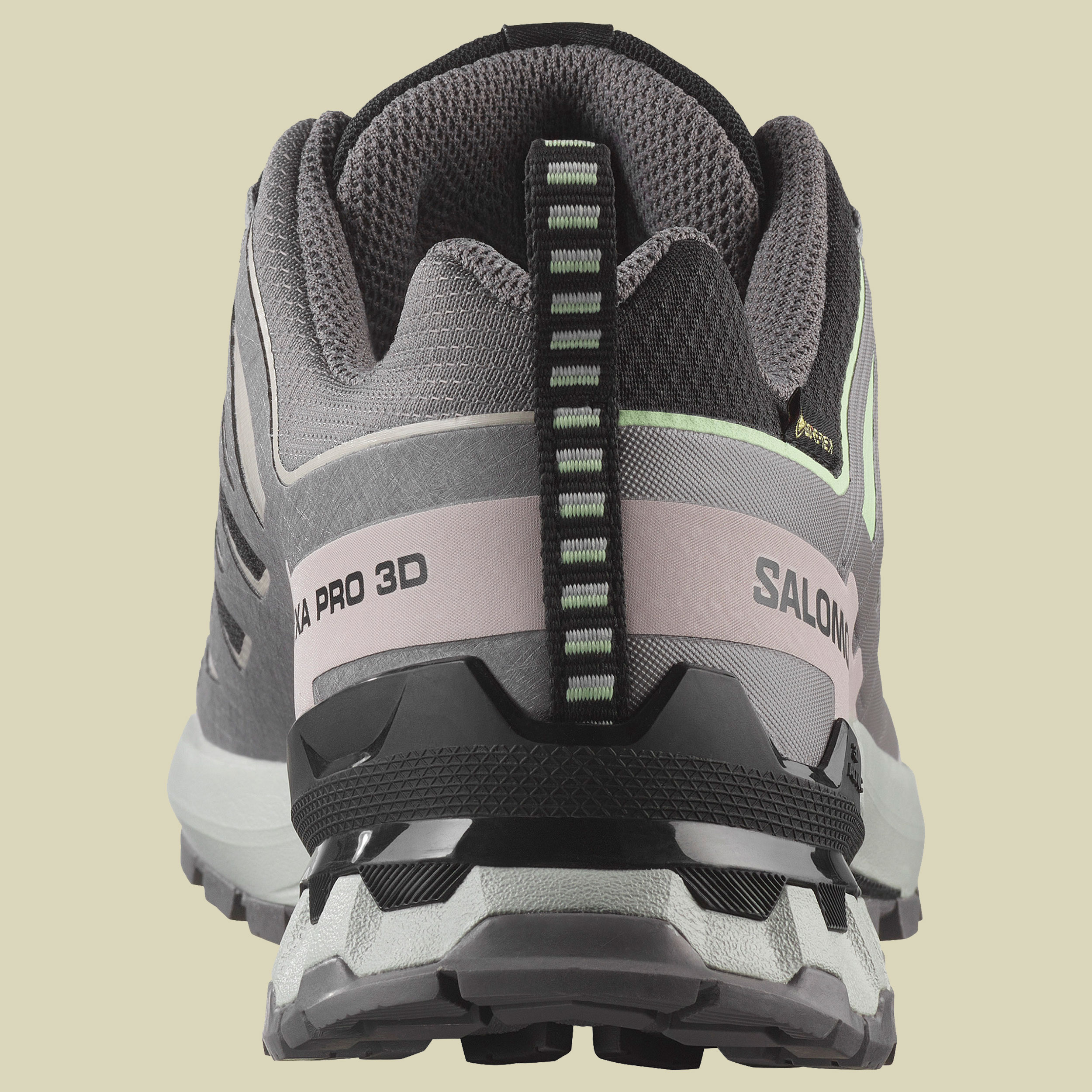 XA PRO 3D V9 GTX Women mehrfarbig 4 UK 8 - Farbe black/patina green/gray violet
