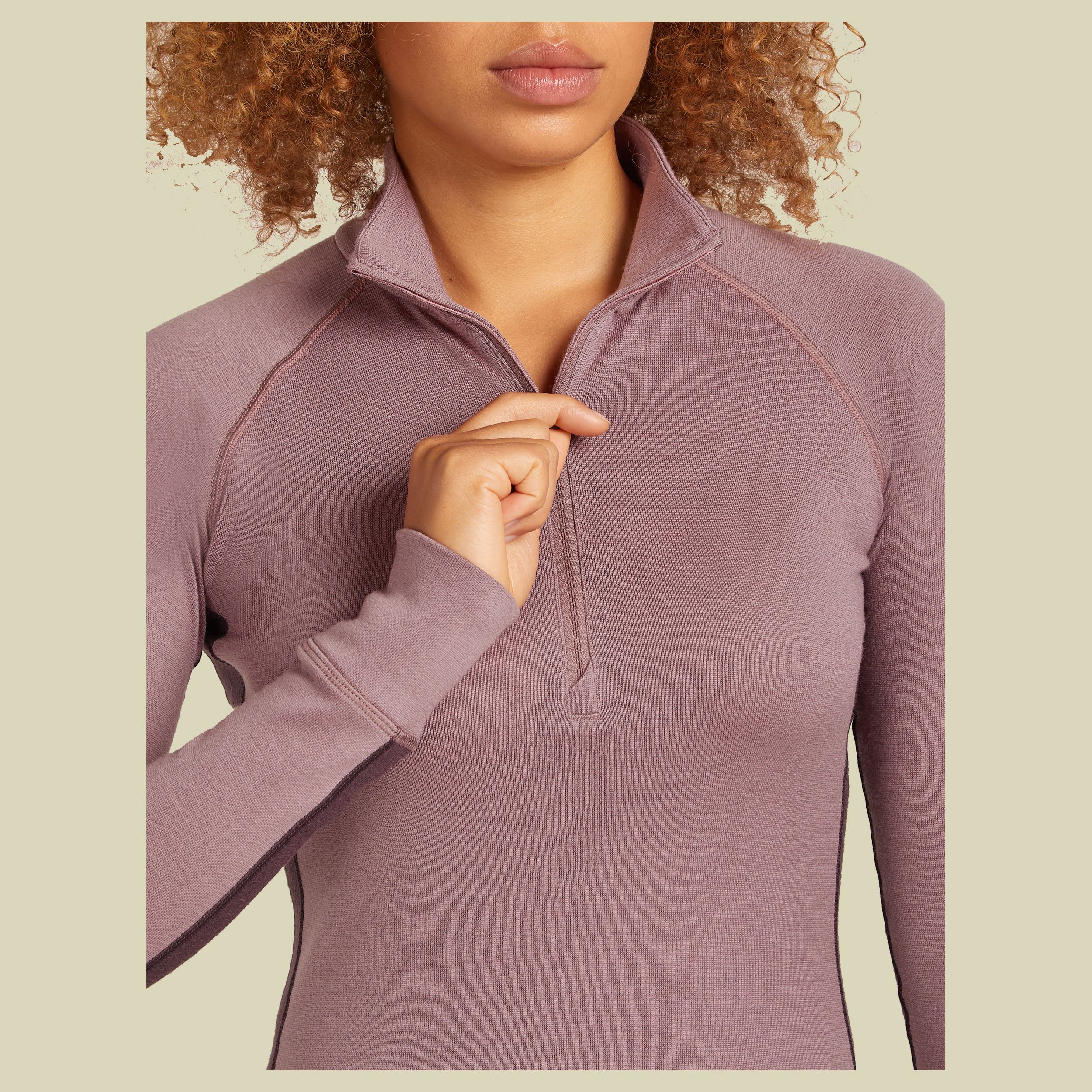 Merino 260 ZoneKnit™ LS Half Zip Women XL braun - java/summit/CB