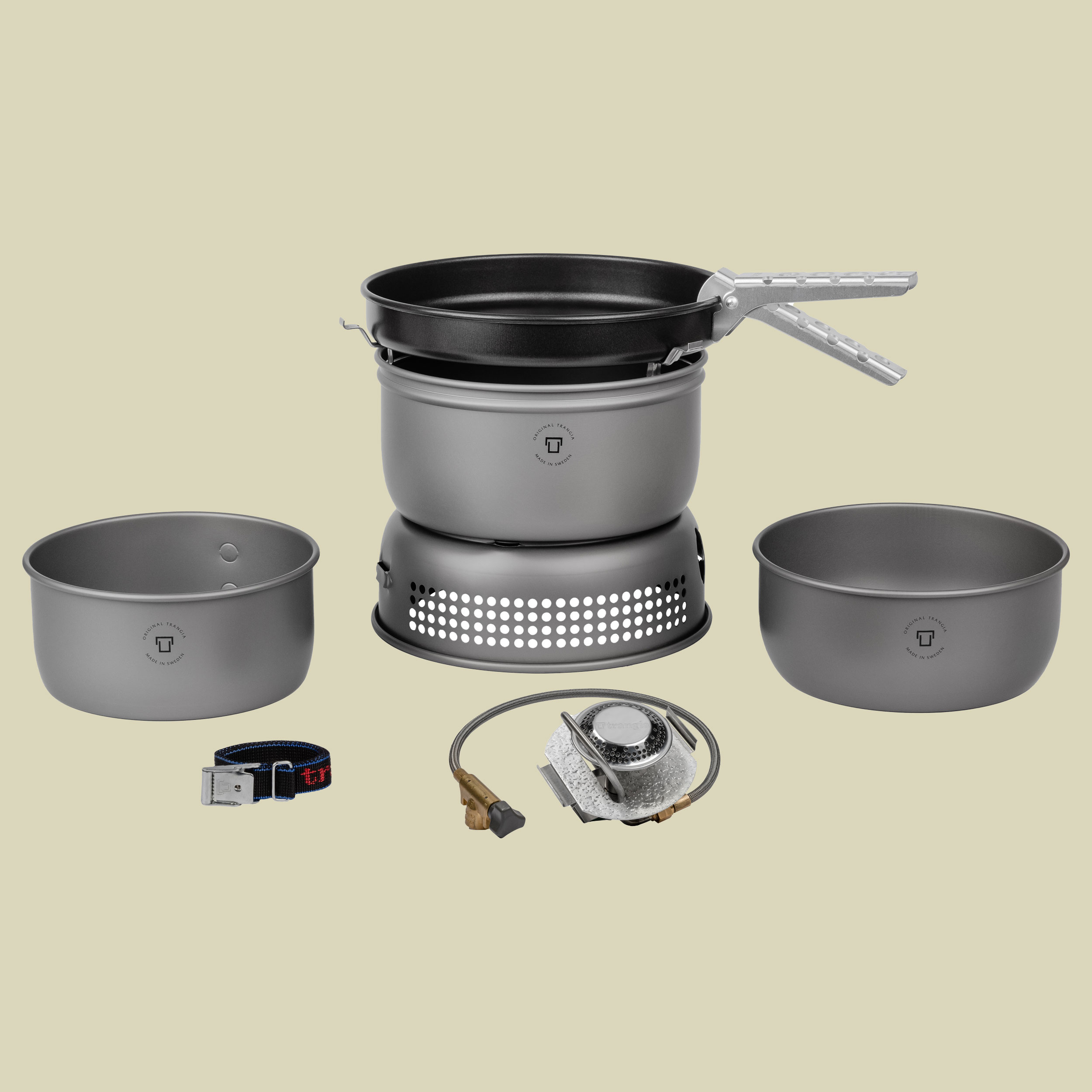 Trangia Sturmkocher groß HA ALU 25-3 mit Gas
