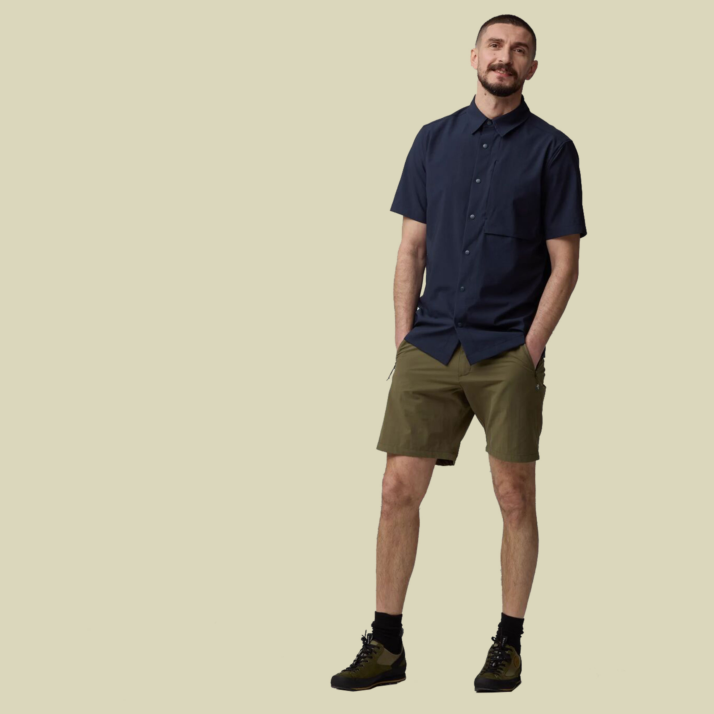 High Coast Pack Shirt SS Men XXL blau - dark navy