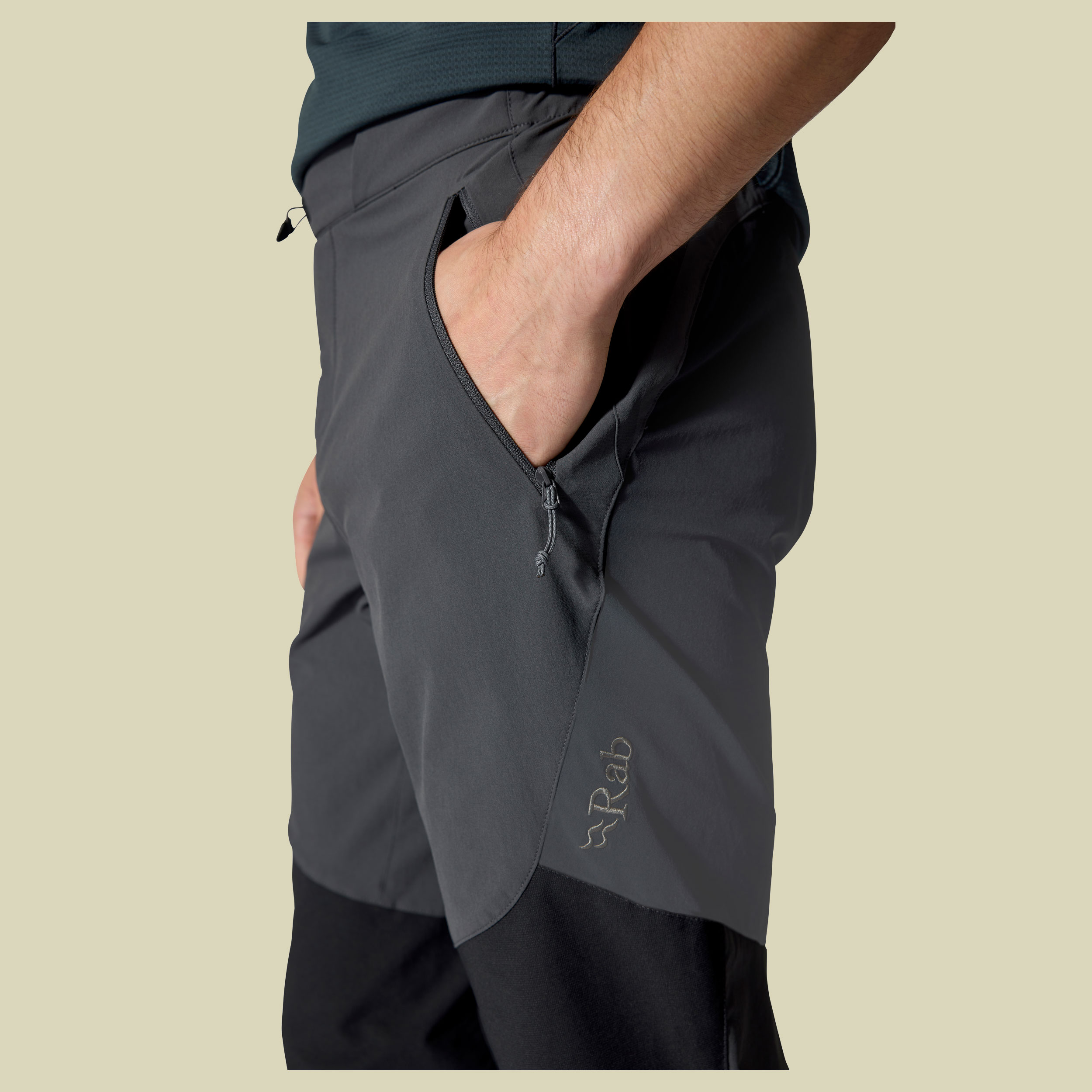Torque Pants Men 34 grau - anthracite