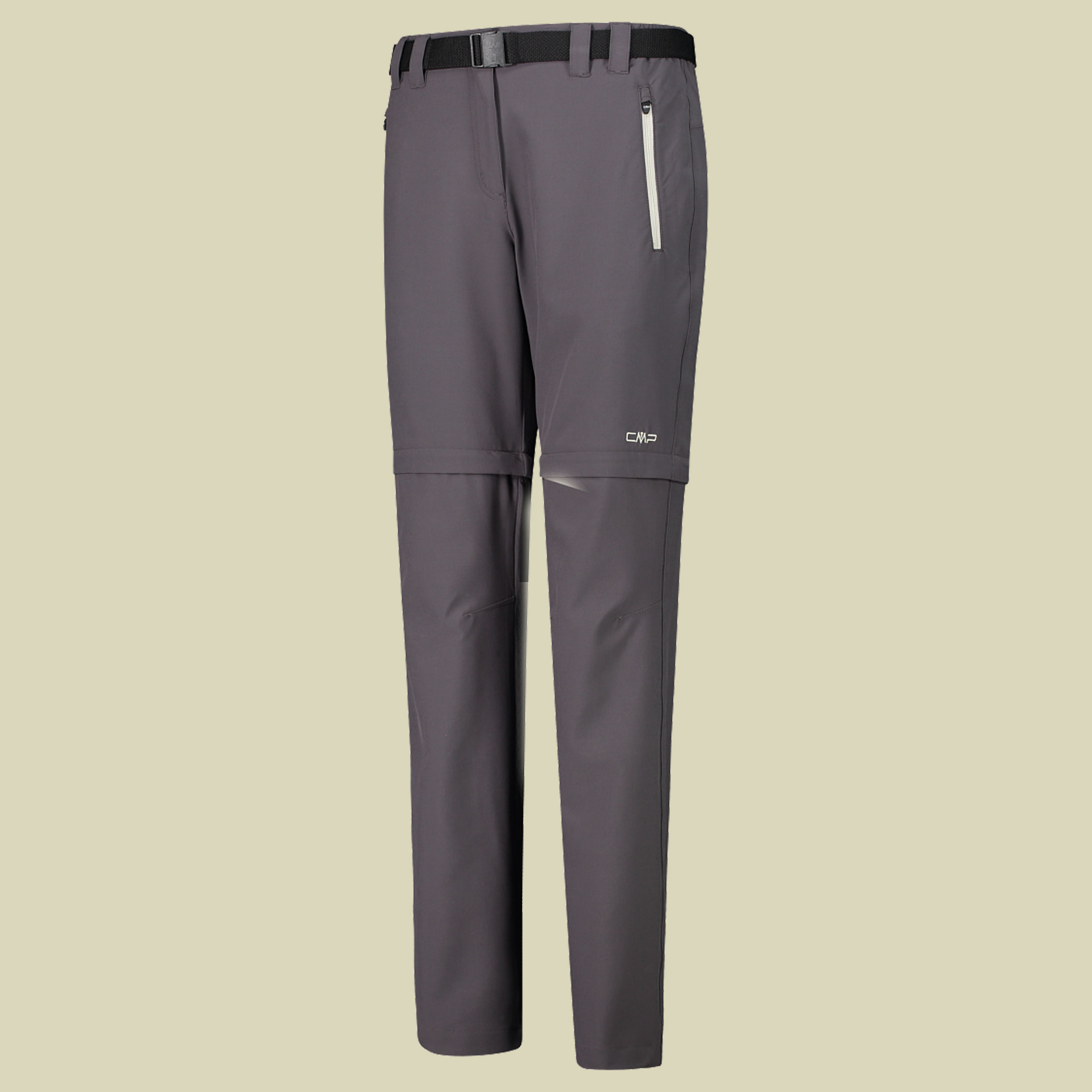 Woman Pant Zip Off Stretch 3T51446 braun 44 - Q955 terra