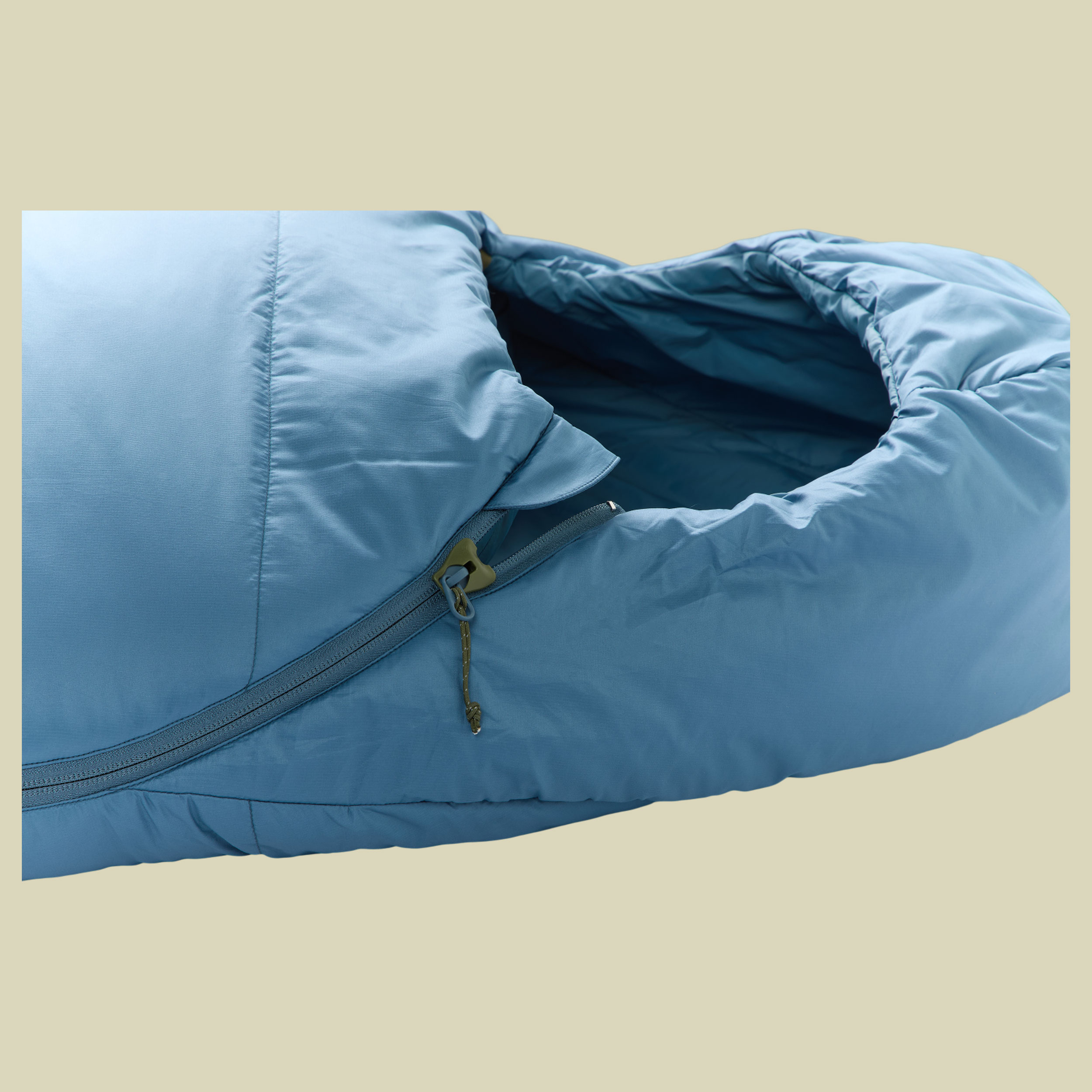 Bjarni +10° Mummy Sleeping Bag 205 cm (XL) links - aegan blue