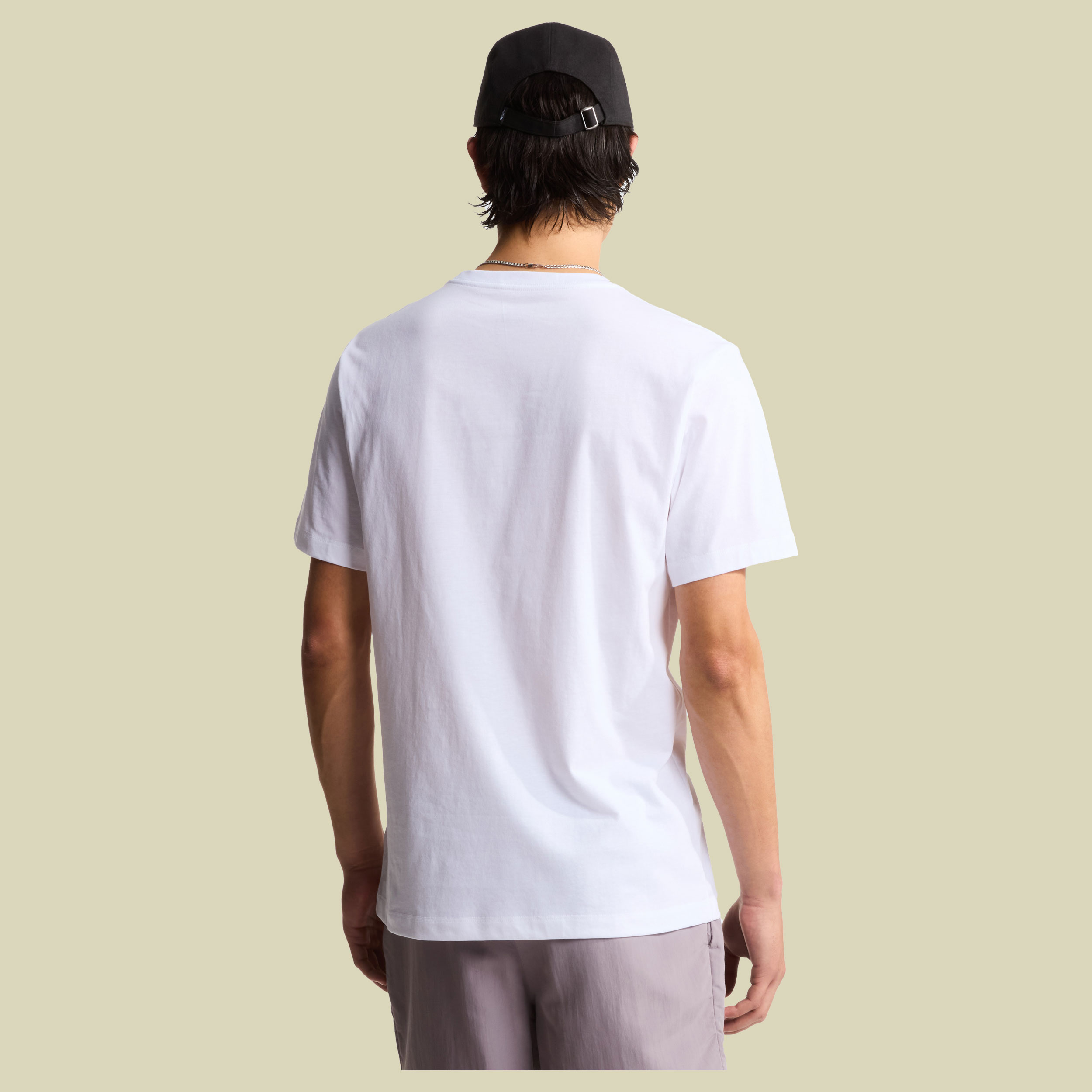 Evolution Simple Dome Regular Short SL Man XXL weiß - Farbe TNF white