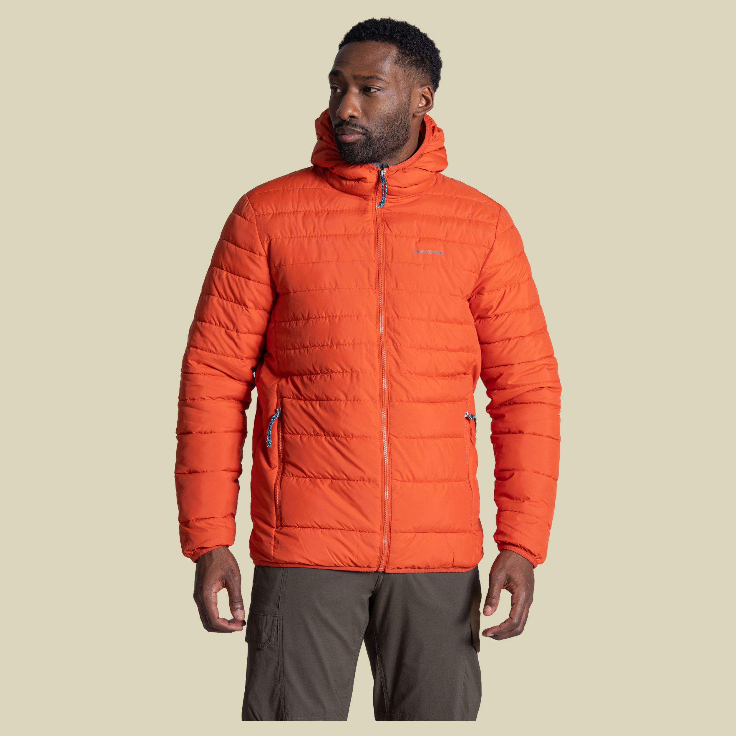 Compresslite IX Hooded Jacket  Men S orange - sedona