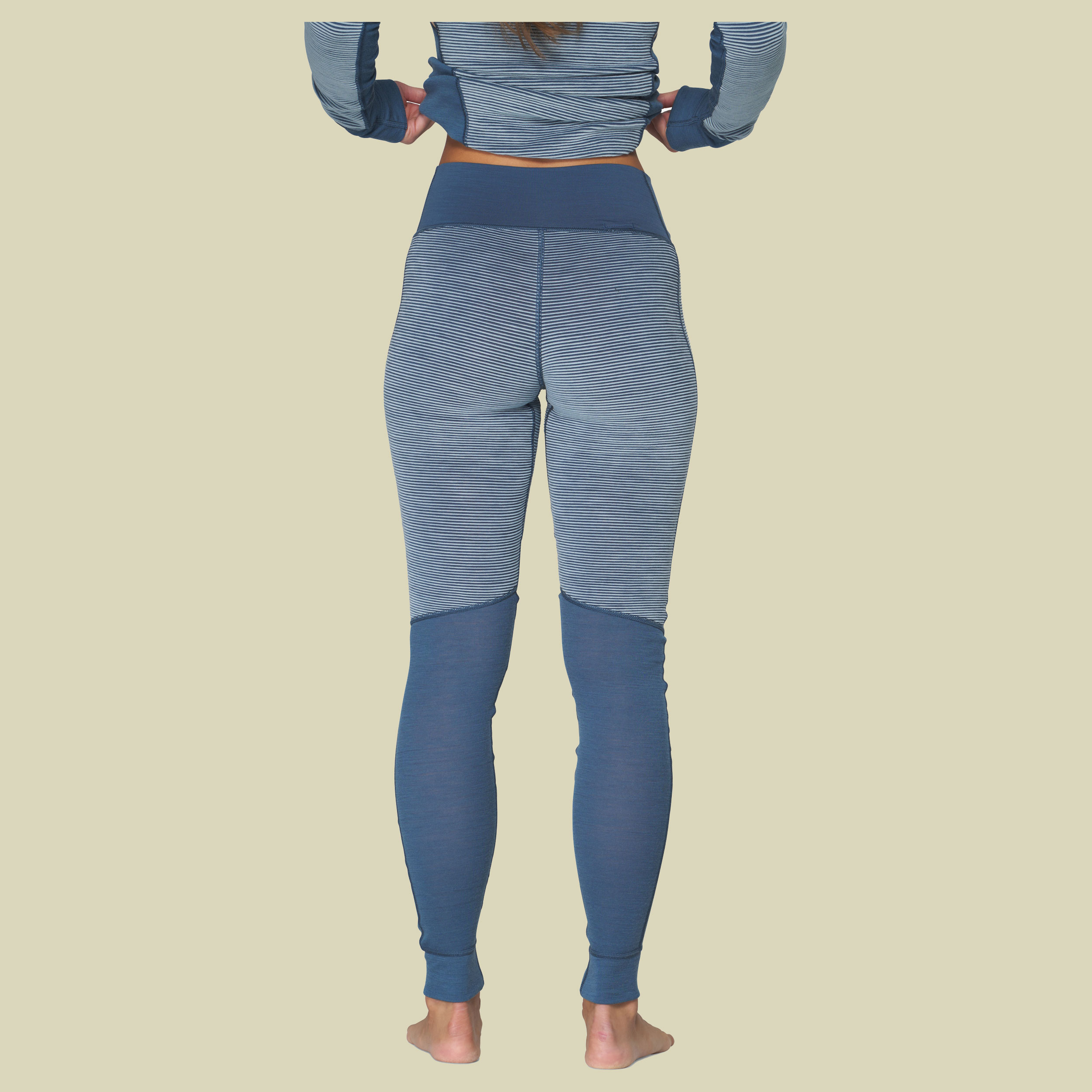 Reverso Merino Longs Woman S blau - dawn