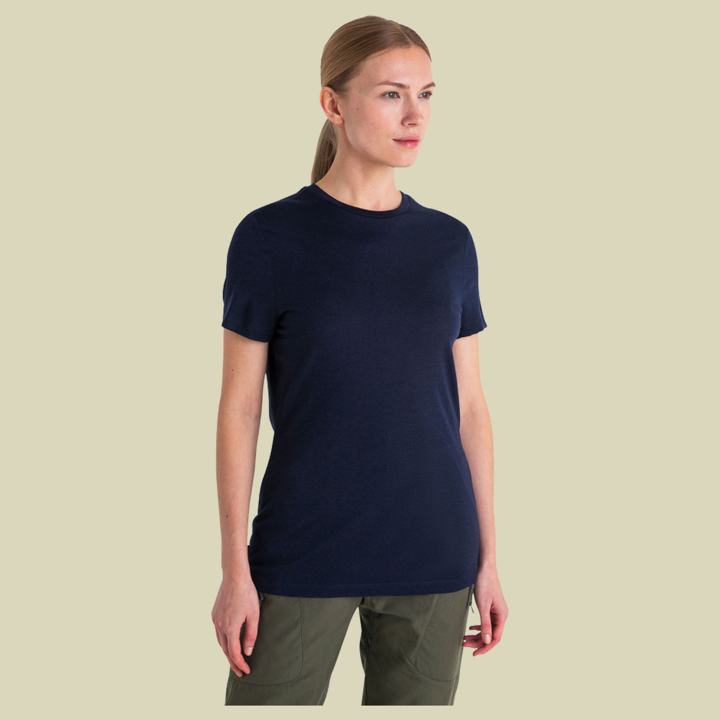 Merino 150 Tech Lite III SS Tee Women L blau2 - midnight navy