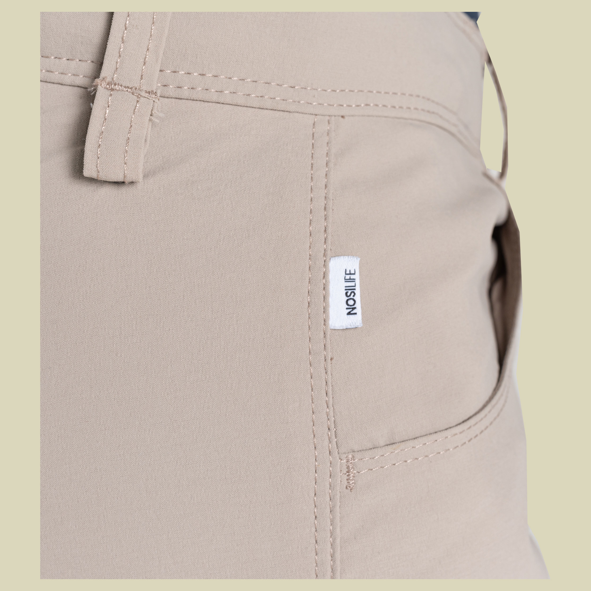 NosiLife Milla Trouser Women beige 42 short - soft mushroom (14S)