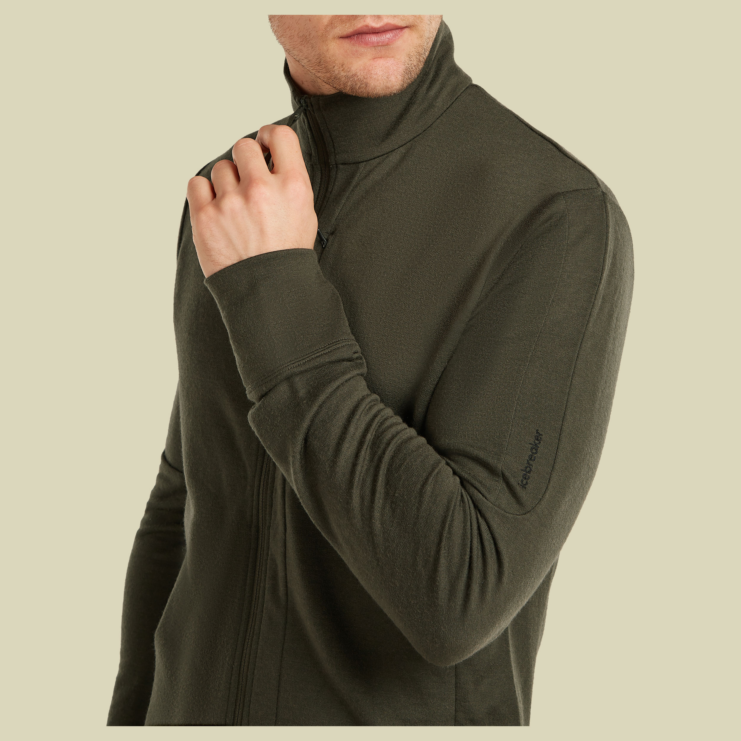 Merino 260 Quantum IV LS Zip Men XXL grün - dark loden