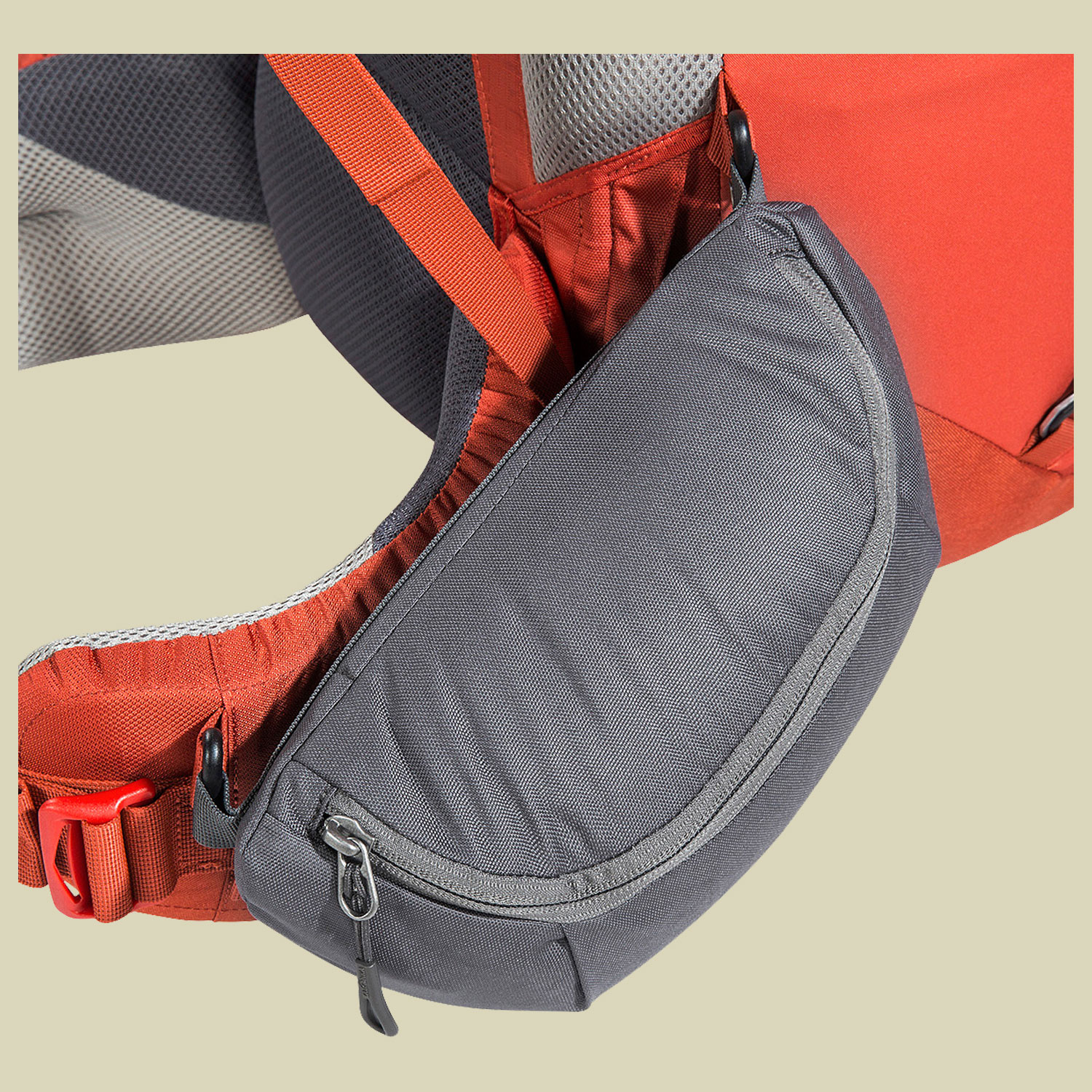 Hip Belt PouchVolumen 3.0 Farbe  titan grey